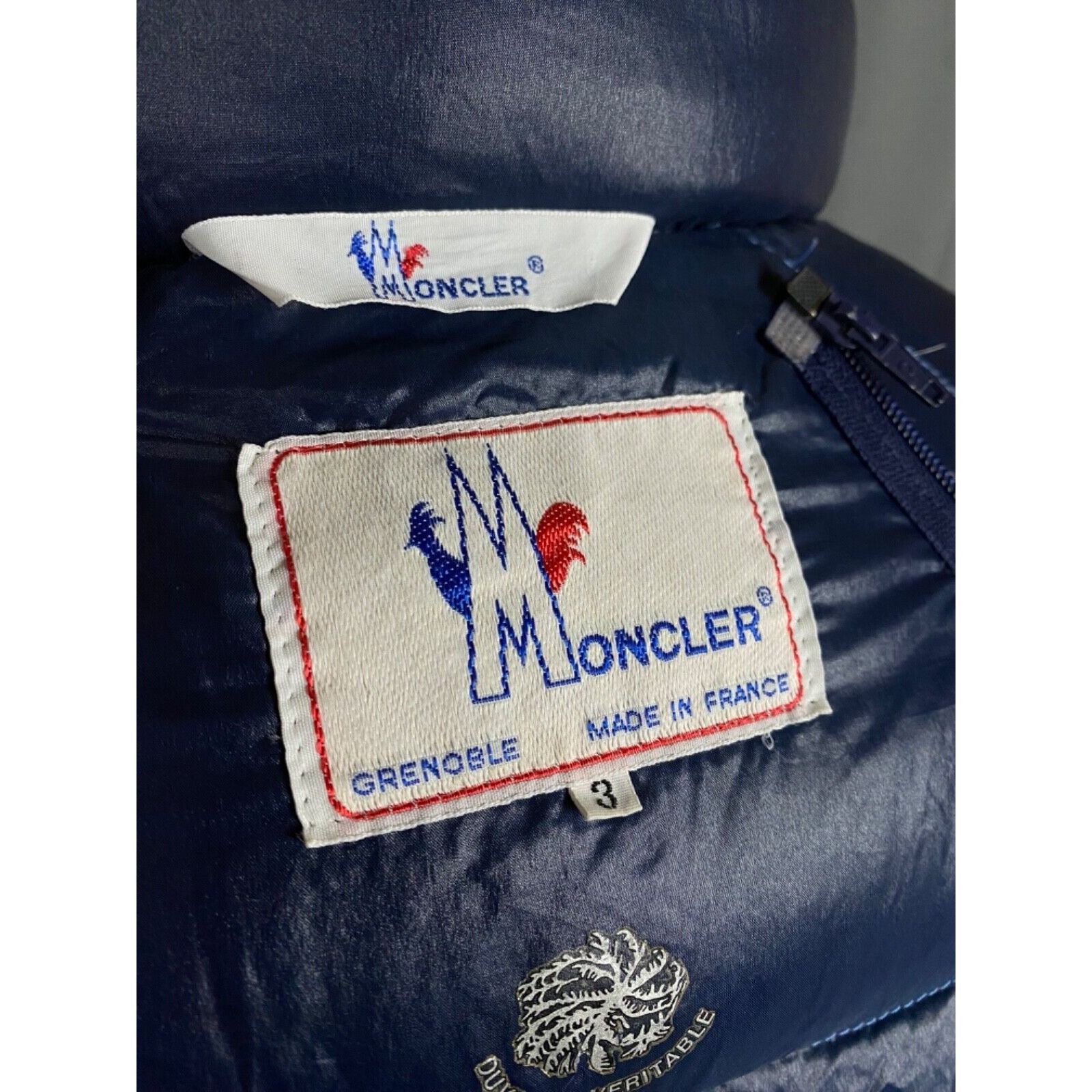 Moncler RARE! Moncler Monckler Grenoble VTG Blue Down Insulated Puf Size US L / EU 52-54 / 3 - 17 Thumbnail