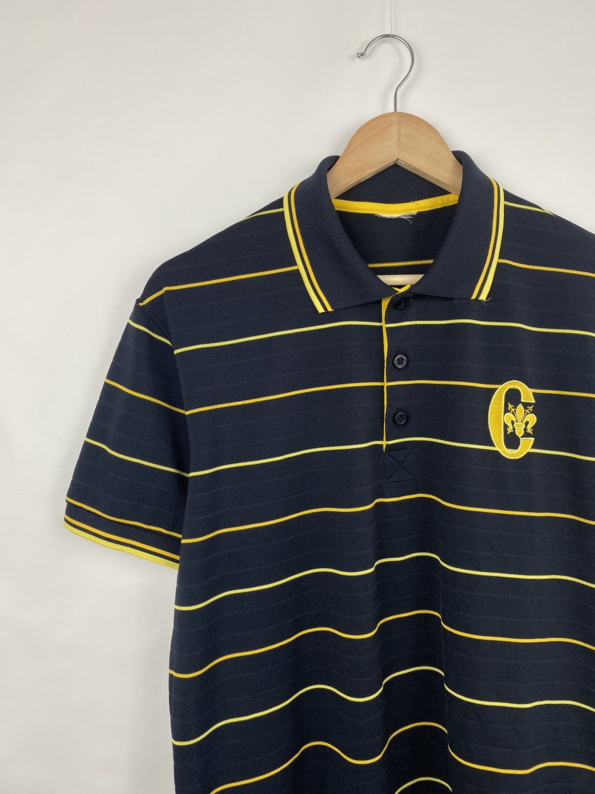 Conte of Florence 🇮🇹 Vintage 90s Conte Of Florence Polo T-Shirt Y2K Rare Retro Size US L / EU 52-54 / 3 - 3 Thumbnail