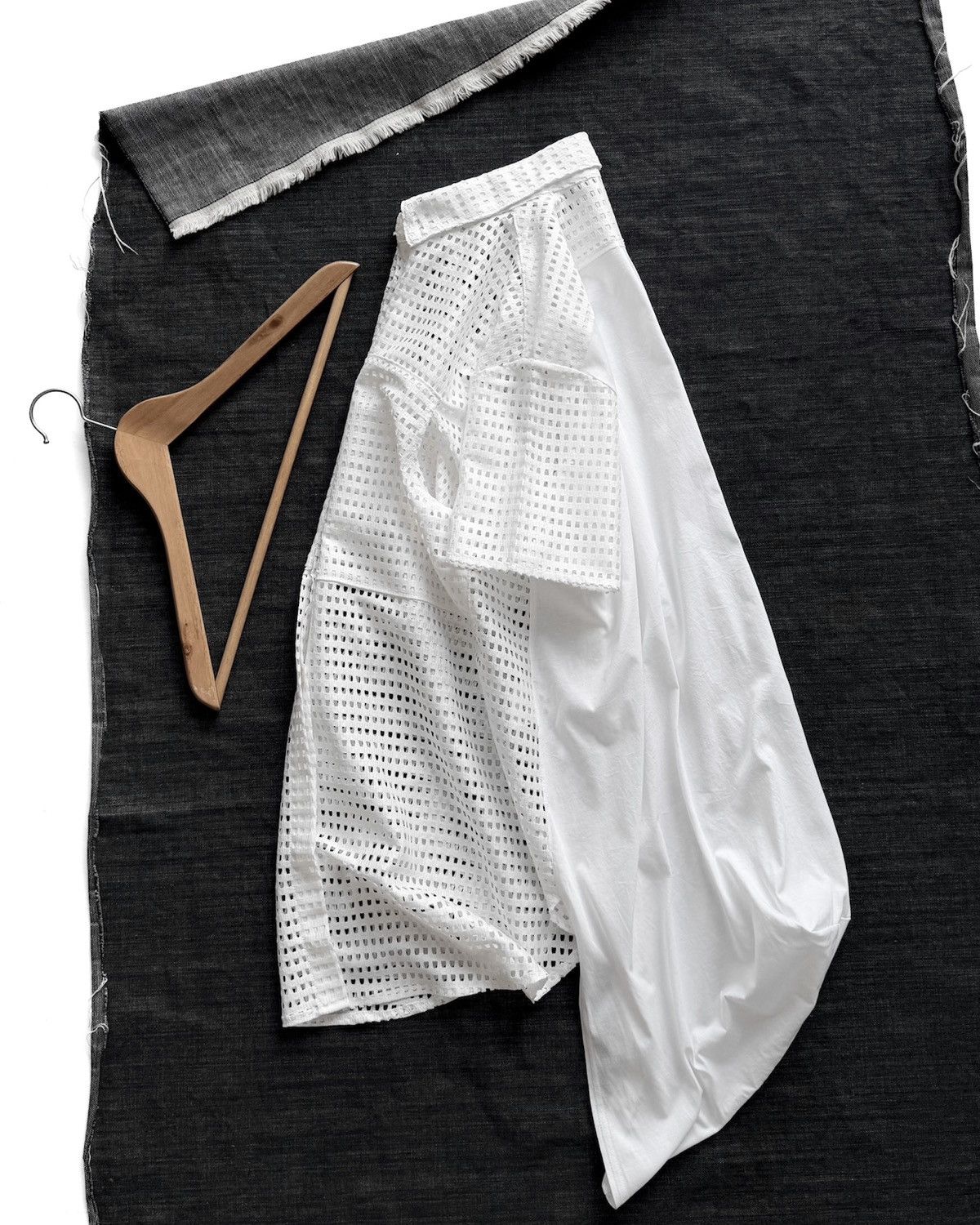 Tsumori Chisato TSUMORI CHISATO WHITE MESH SHIRT Size M / US 6-8 / IT 42-44 - 9 Thumbnail