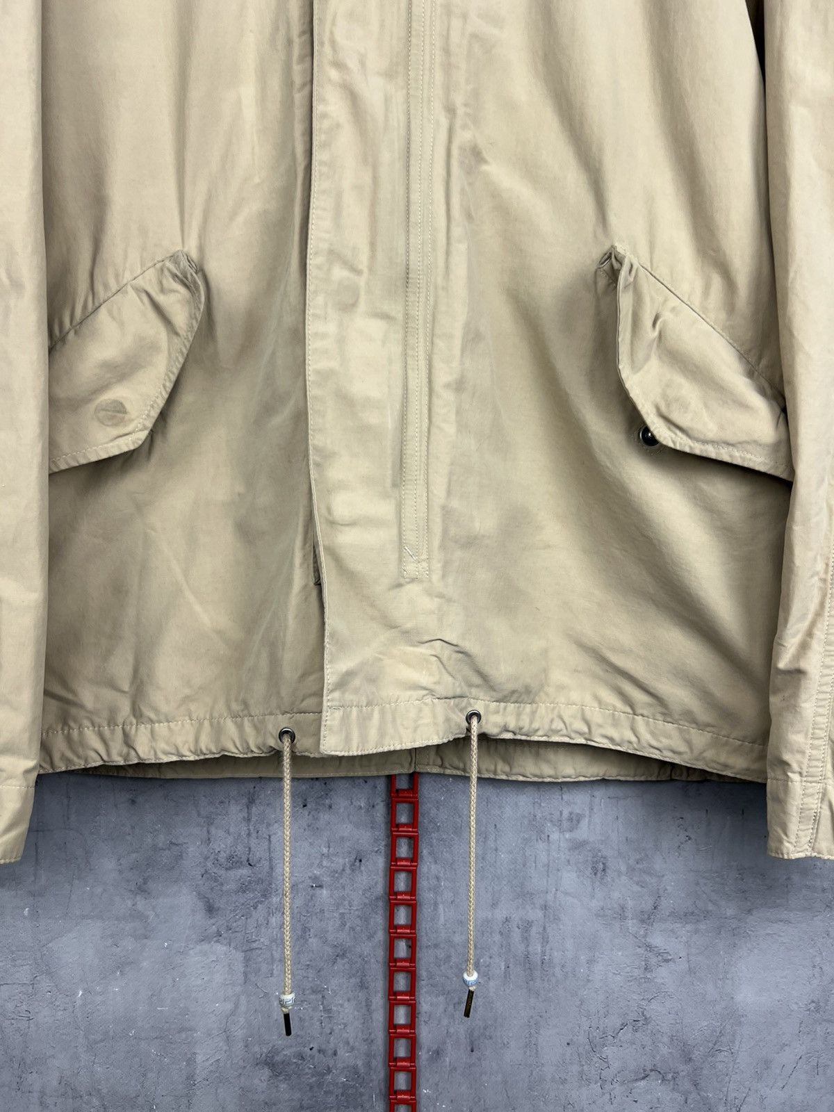 Polo Ralph Lauren Vintage Ralph Lauren Jacket Field Military Hooded Jacket Size US L / EU 52-54 / 3 - 7 Thumbnail