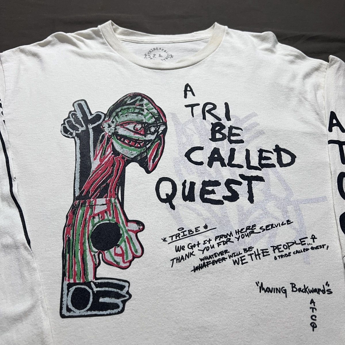 Rap Tees A Tribe Called Quest ATCQ Hiphop Rap Promo Tee L Size US L / EU 52-54 / 3 - 3 Thumbnail