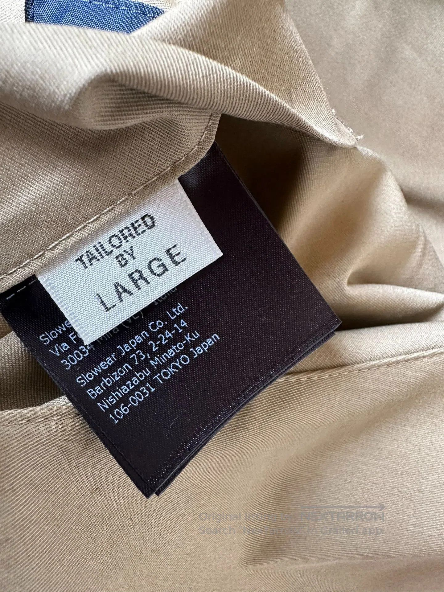 Nanamica NANAMICA x SLOWEAR Chino Jacket. Size US L / EU 52-54 / 3 - 6 Thumbnail