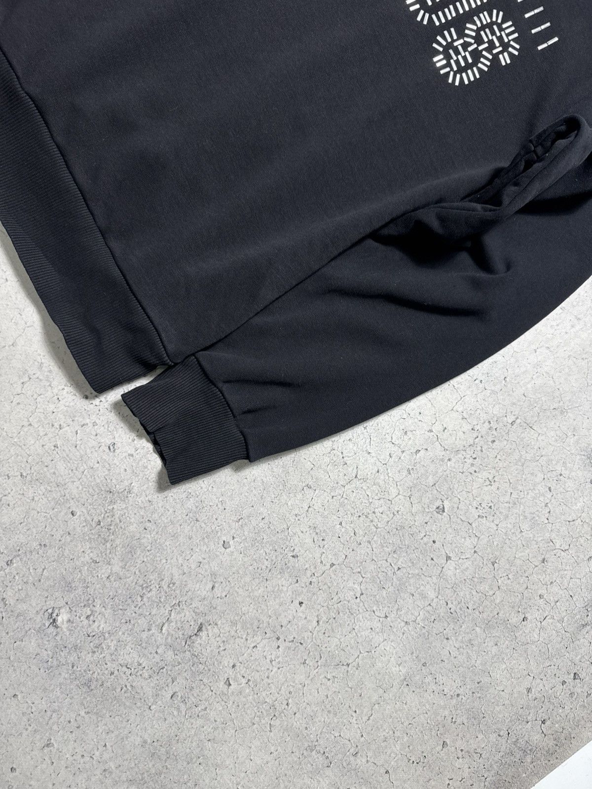 Versus Versace Versus Versace Big Logo Black Sweatshirt Luxury Size XL Size US XL / EU 56 / 4 - 4 Thumbnail