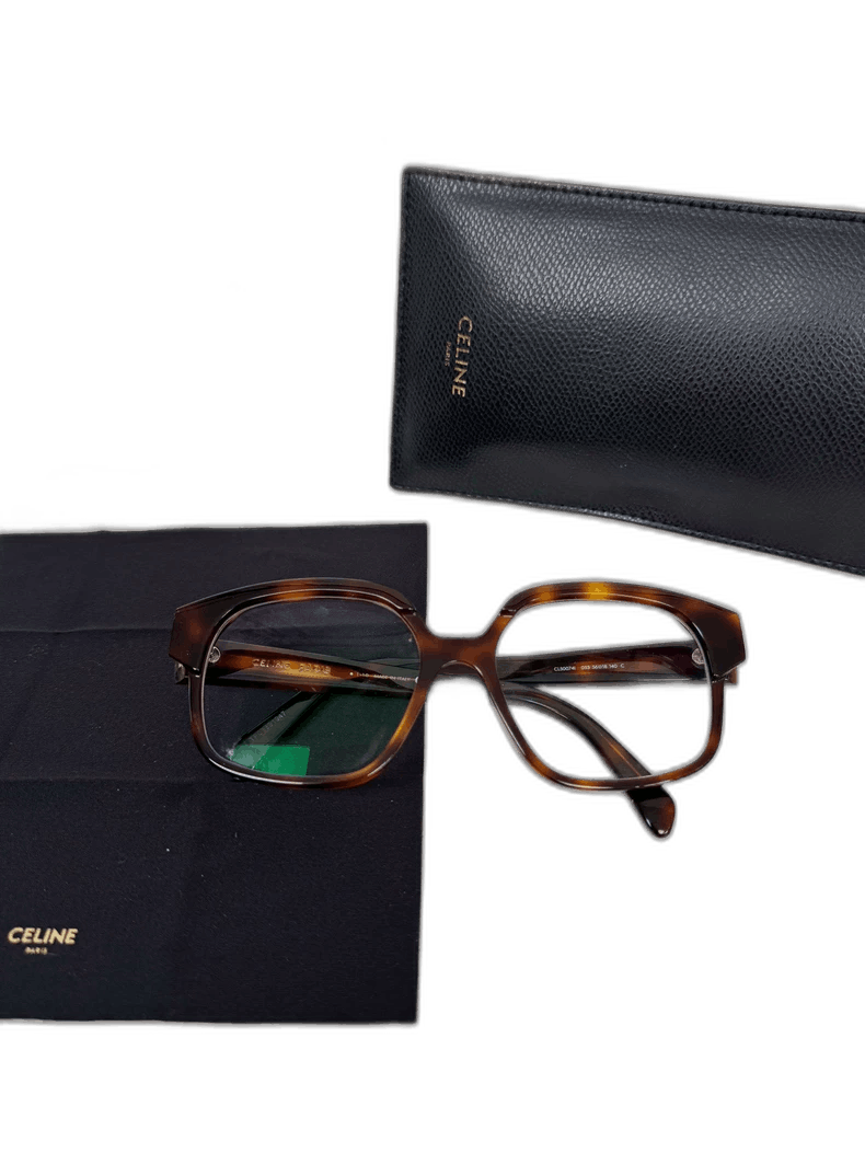 Celine Celine Eyeglasses with Case and Cloth Size ONE SIZE - 1 Thumbnail