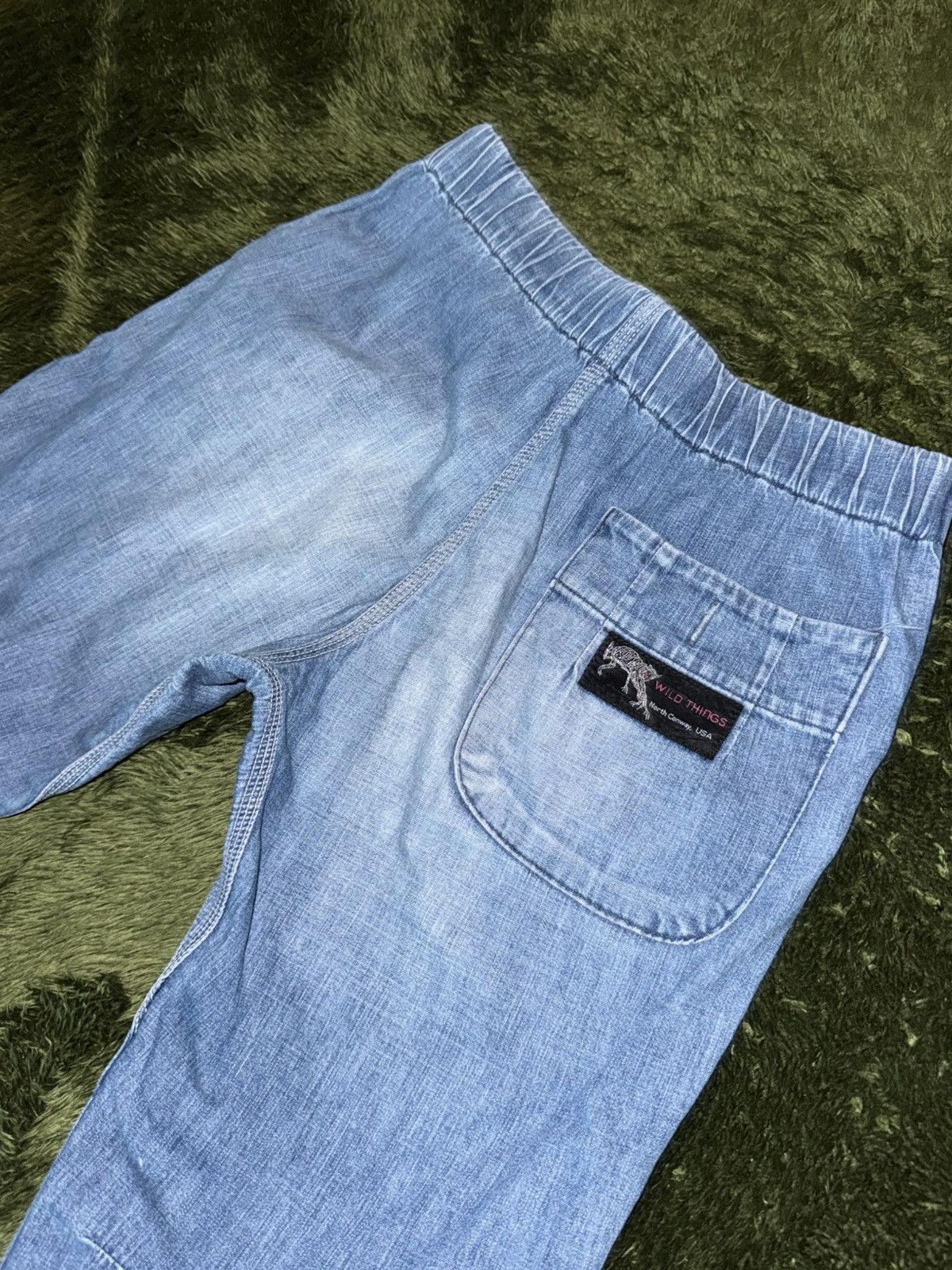 Wild Things Wildthings Japan Cropped Cut-Off Belted Denim Pants Size US 30 / EU 46 - 9 Thumbnail