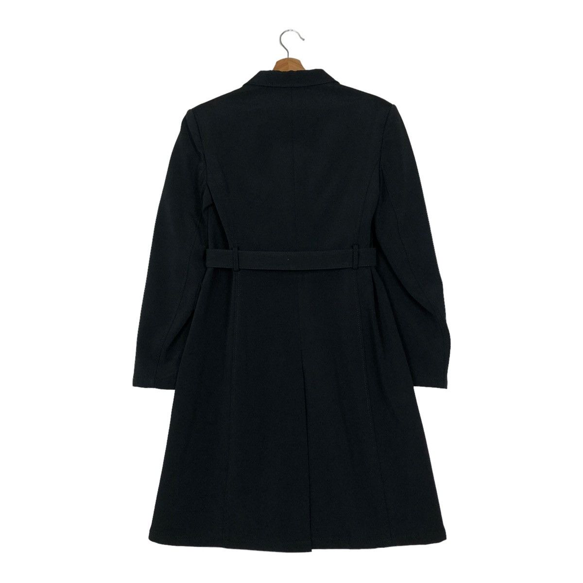 Prada 🔥RICH BLACK VINTAGE PRADA MILANO BONDAGE BELT JACKET Size M / US 6-8 / IT 42-44 - 9 Thumbnail