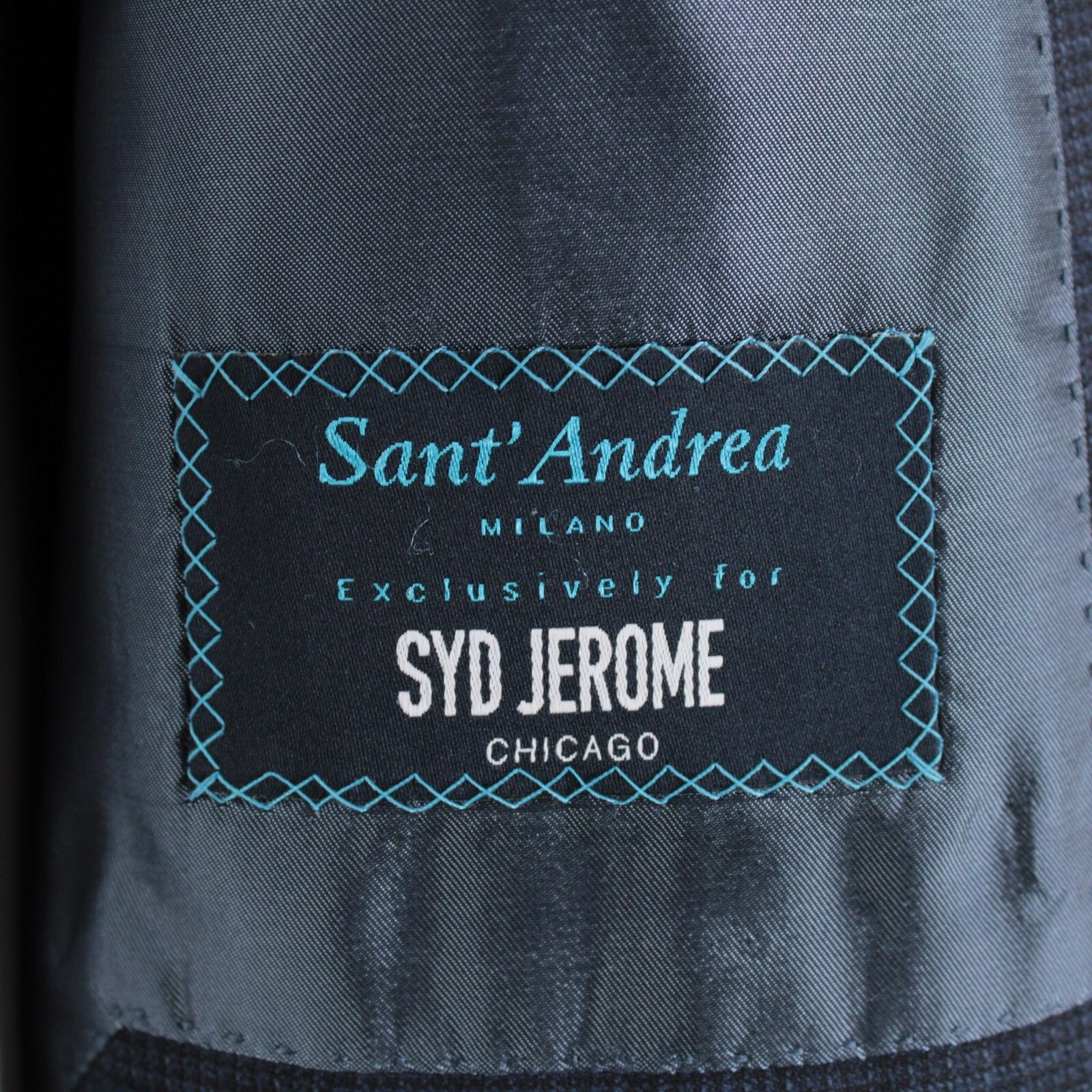 Other Sant'Andrea Suit Size US 44 Long in Blue Size 44R - 8 Thumbnail
