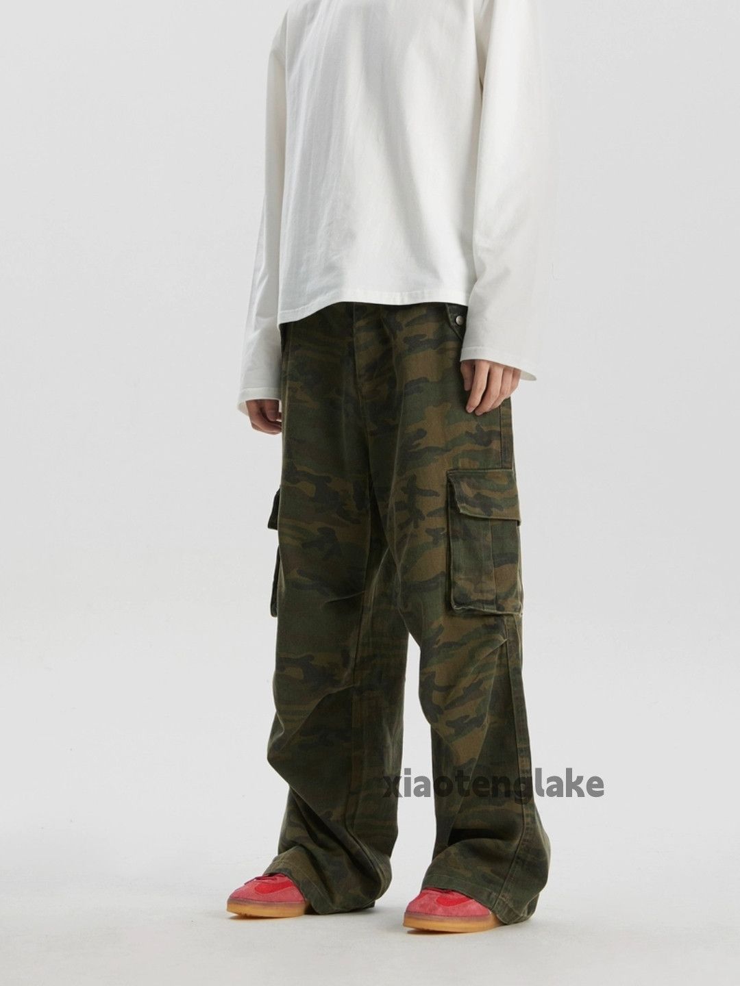 Designer × Vintage utility military loose outdoor skate hiphop cargo pants Size US 32 / EU 48 - 3 Thumbnail