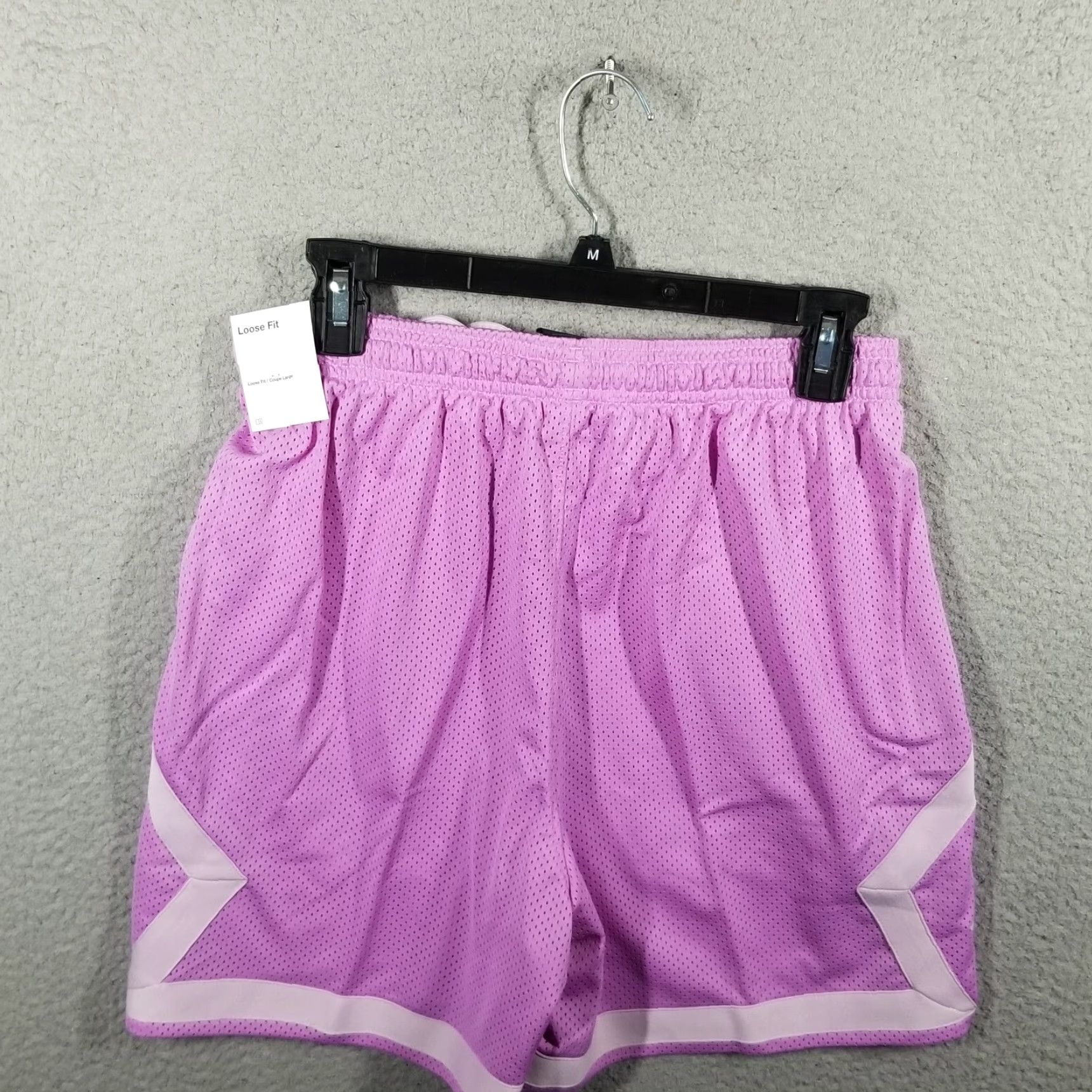 Nike VINTAGE Nike Jordan Women Shorts Athletic Activewear S Pink Heritage 90s Basketball Running Girl Size 28" / US 6 / IT 42 - 3 Thumbnail