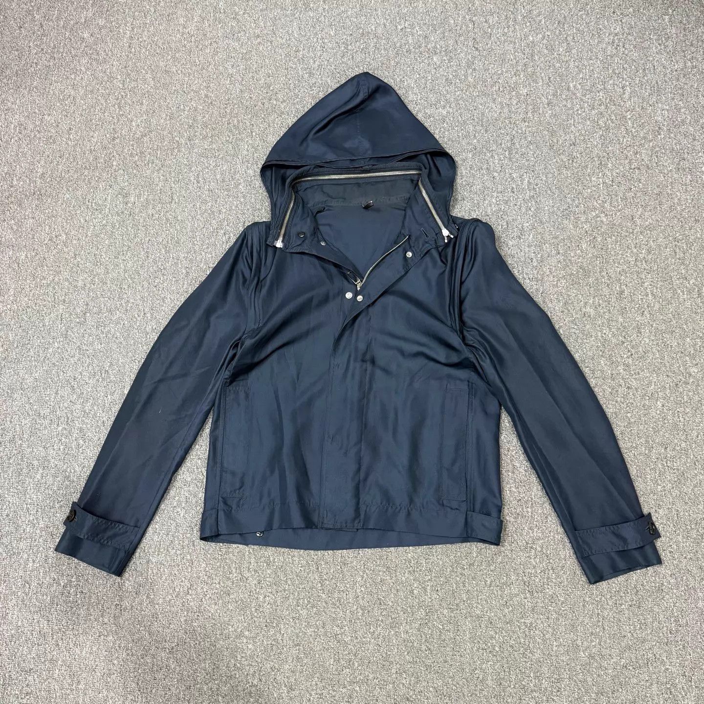Dior Dior Blue Oblique Zip Up Jacket | Grailed