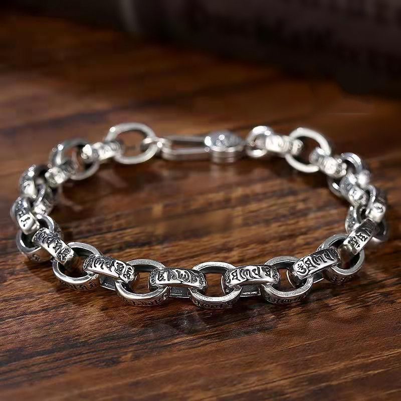 Jewelry S925 Six-Character Mantra Bracelet Size ONE SIZE - 1 Thumbnail