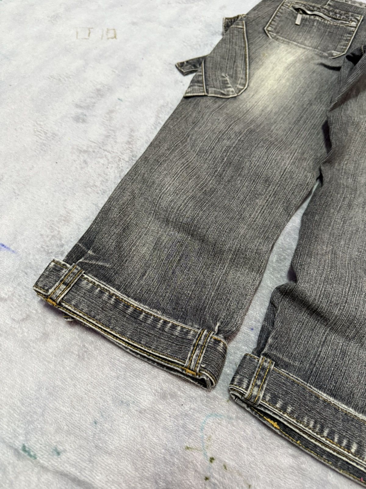 Hysteric Glamour × Japanese Brand Blue Jam Japan Bondage Claw Mark Jeans Short Size 27" / US 4 / IT 40 - 18 Thumbnail
