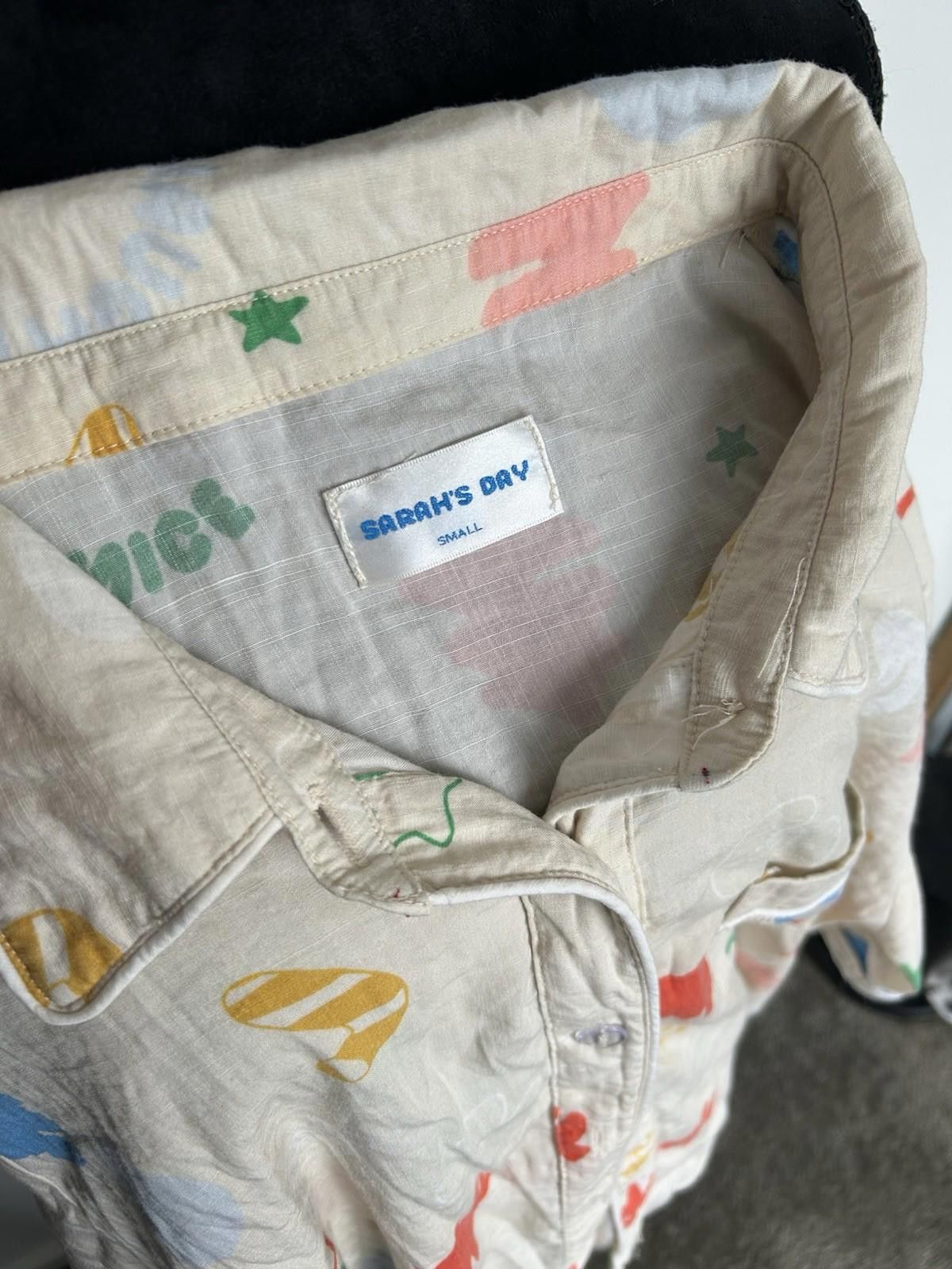 Designer Sarah's Day X White Fox Christmas Pyjamas Beige - Sz S (006) Size ONE SIZE - 6 Thumbnail