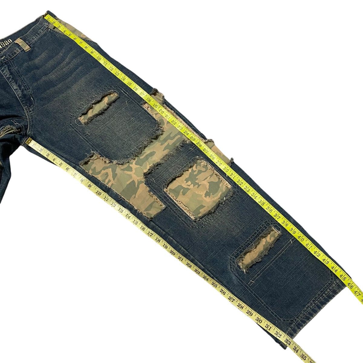 Dr. Denim Vintage Dr. Denim Baggy Patchwork Jeans Size US 34 / EU 50 - 19 Thumbnail