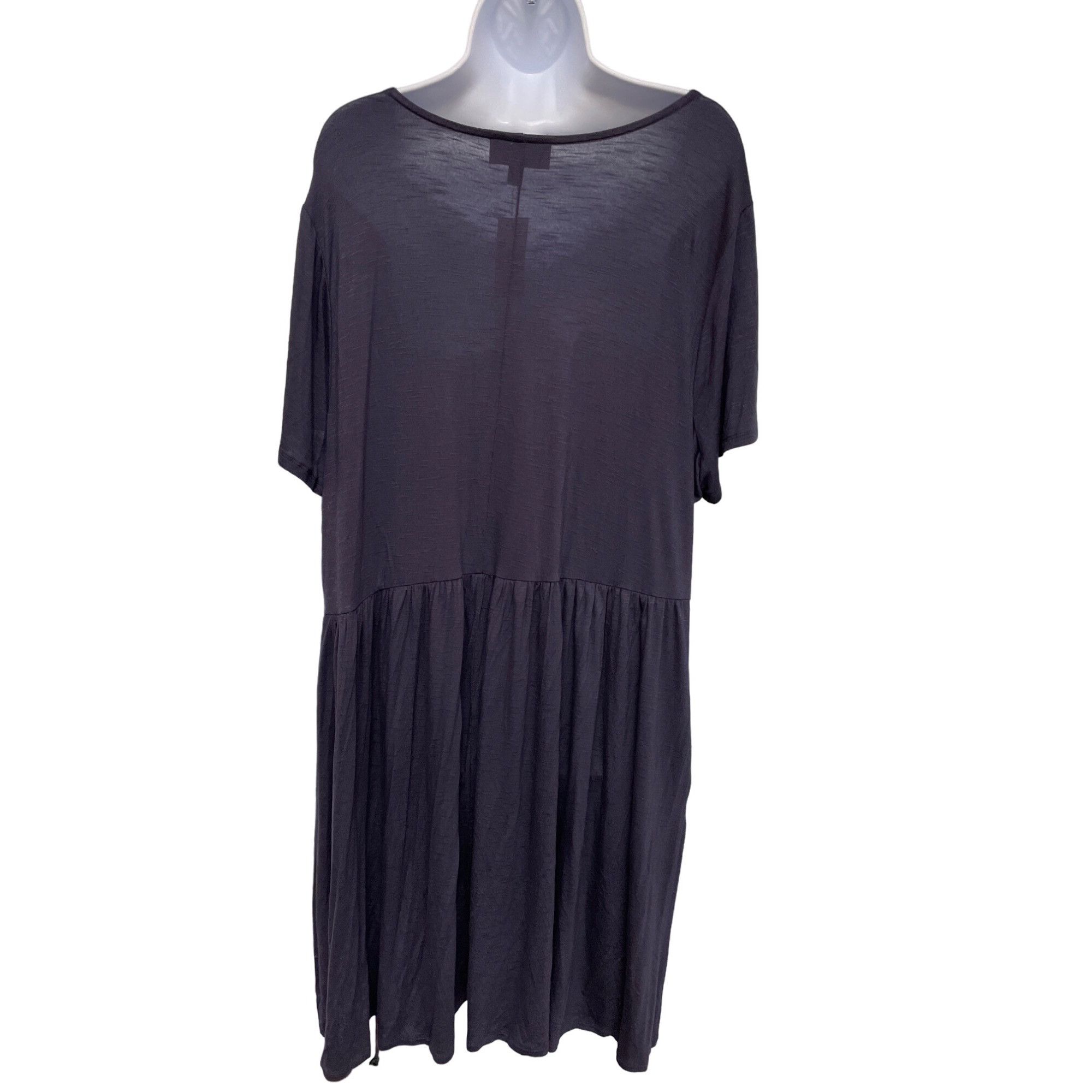 Other Lane Bryant Womens Navy Blue Swing Dress Size 18 20 SKU 1444 Size XXL / US 16-18 / IT 52-54 - 2 Thumbnail