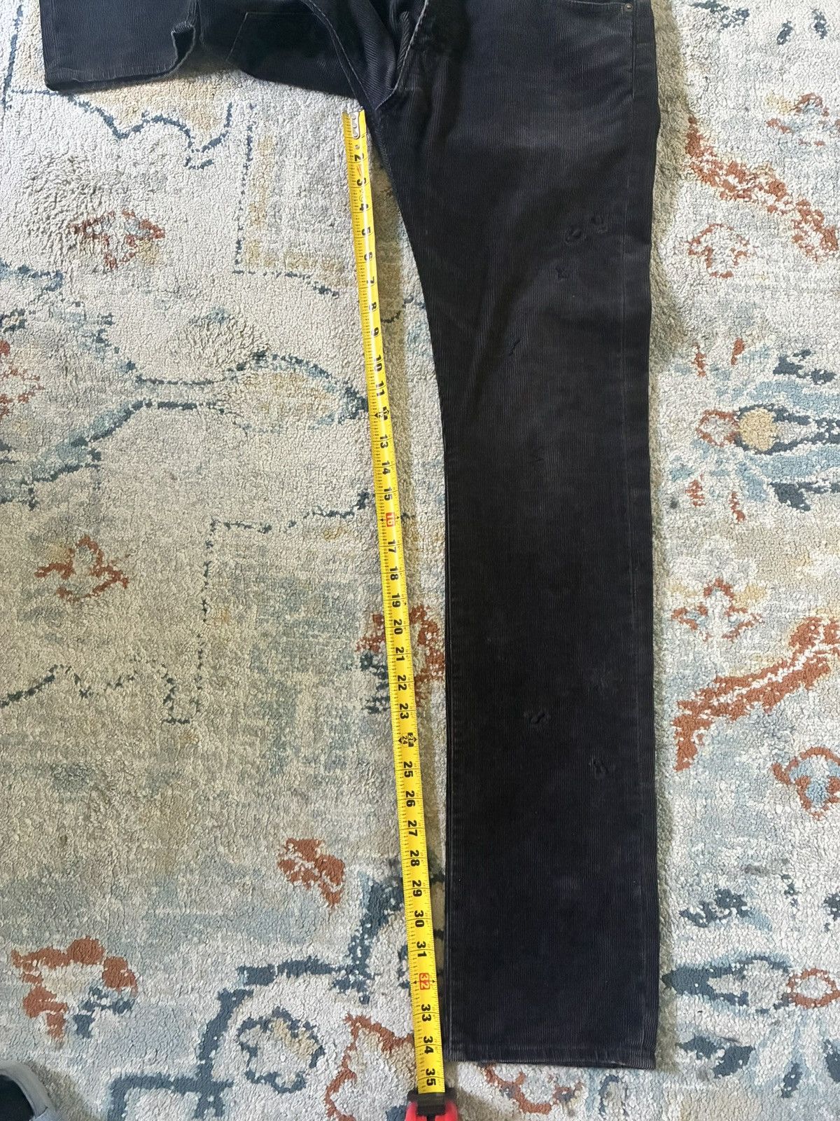 Undercover Undercover AW06 Black Corduroy Bug / Insect Denim Size US 32 / EU 48 - 8 Thumbnail