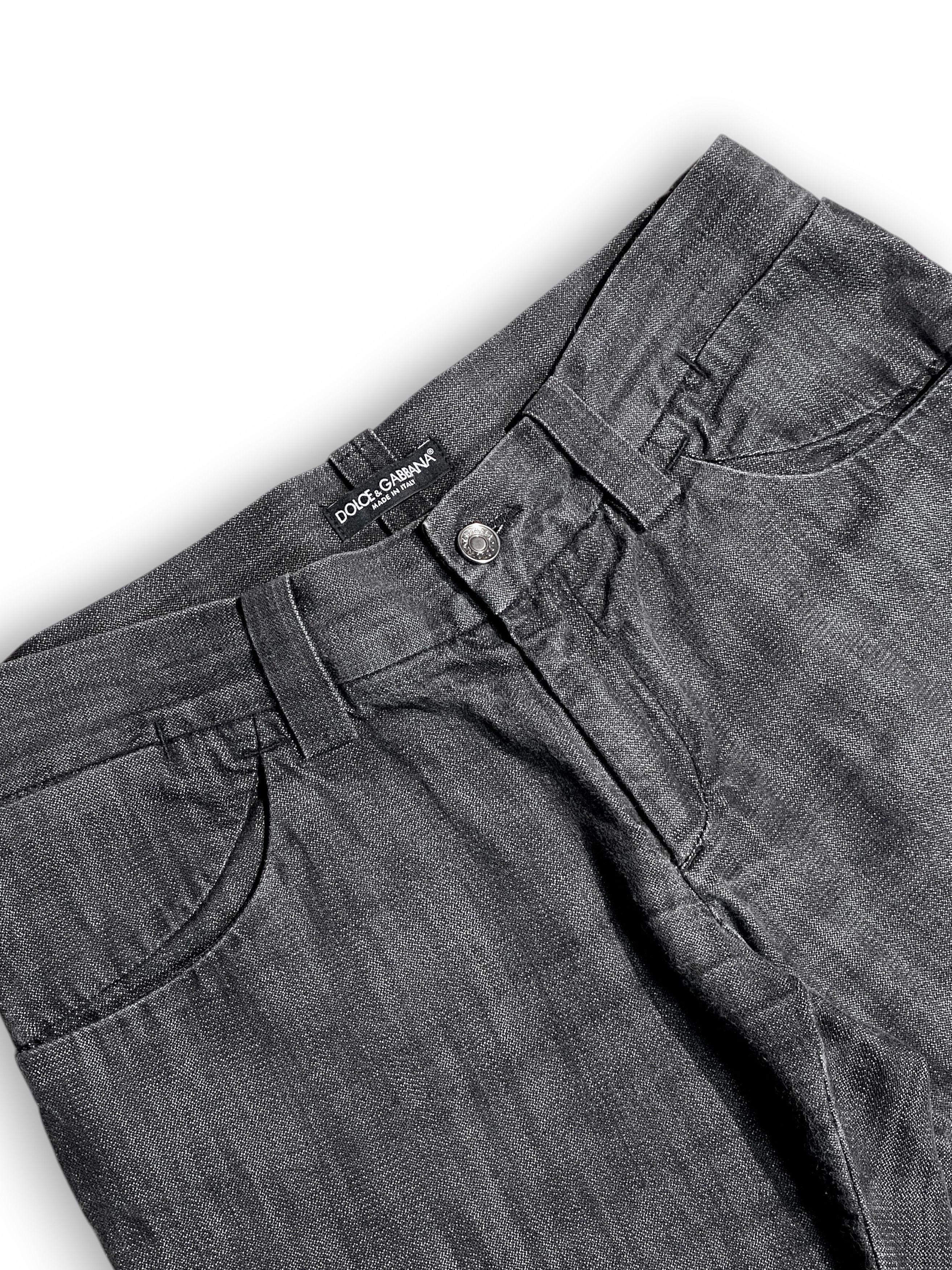 Dolce & Gabbana Dolce & Gabbana DG Logo Denim Washed Classic Straight Jeans Size US 32 / EU 48 - 5 Thumbnail