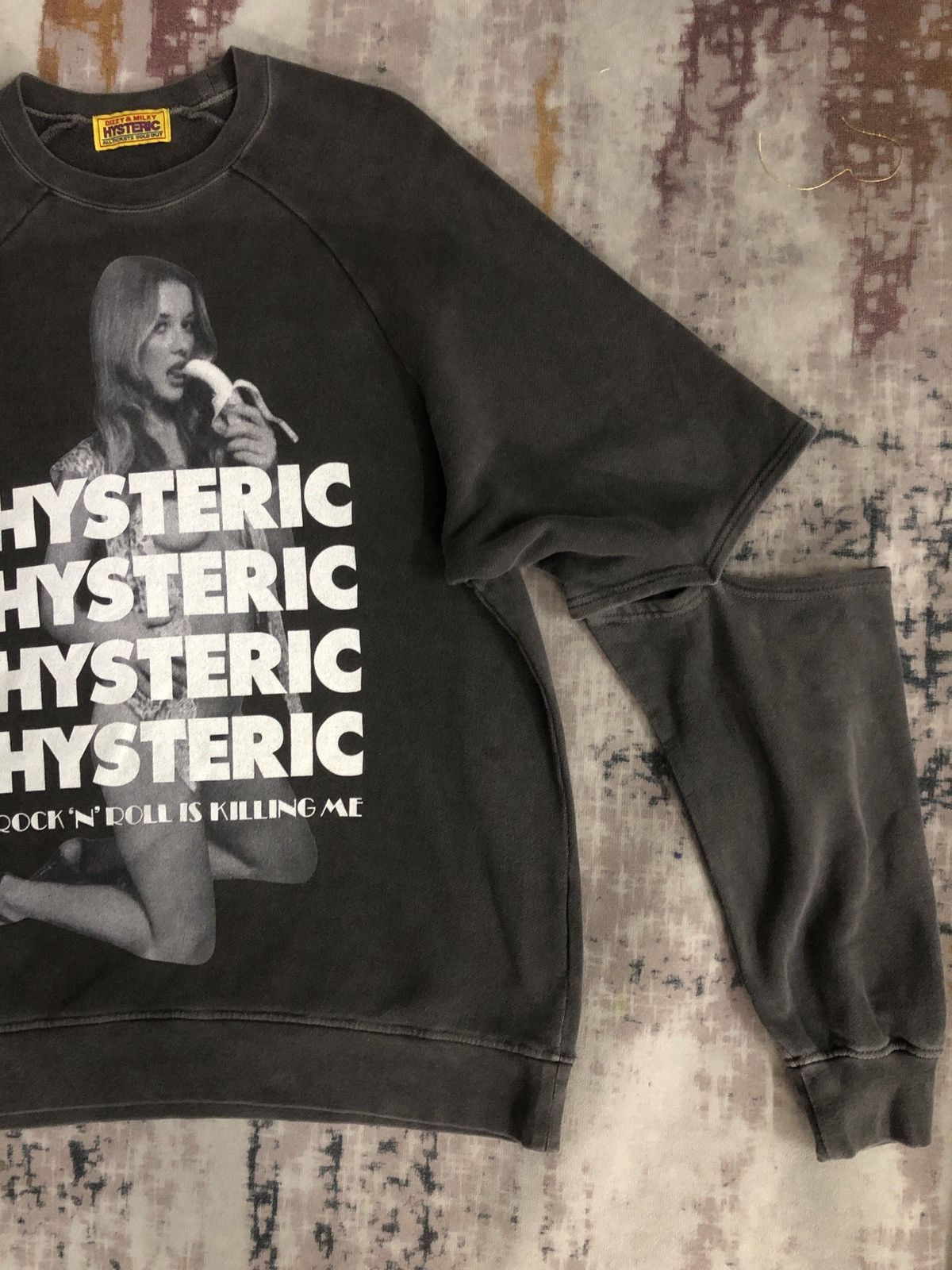 Hysteric Glamour HYSTERIC GLAMOUR Punk Design Sweatshirt Size US L / EU 52-54 / 3 - 2 Thumbnail