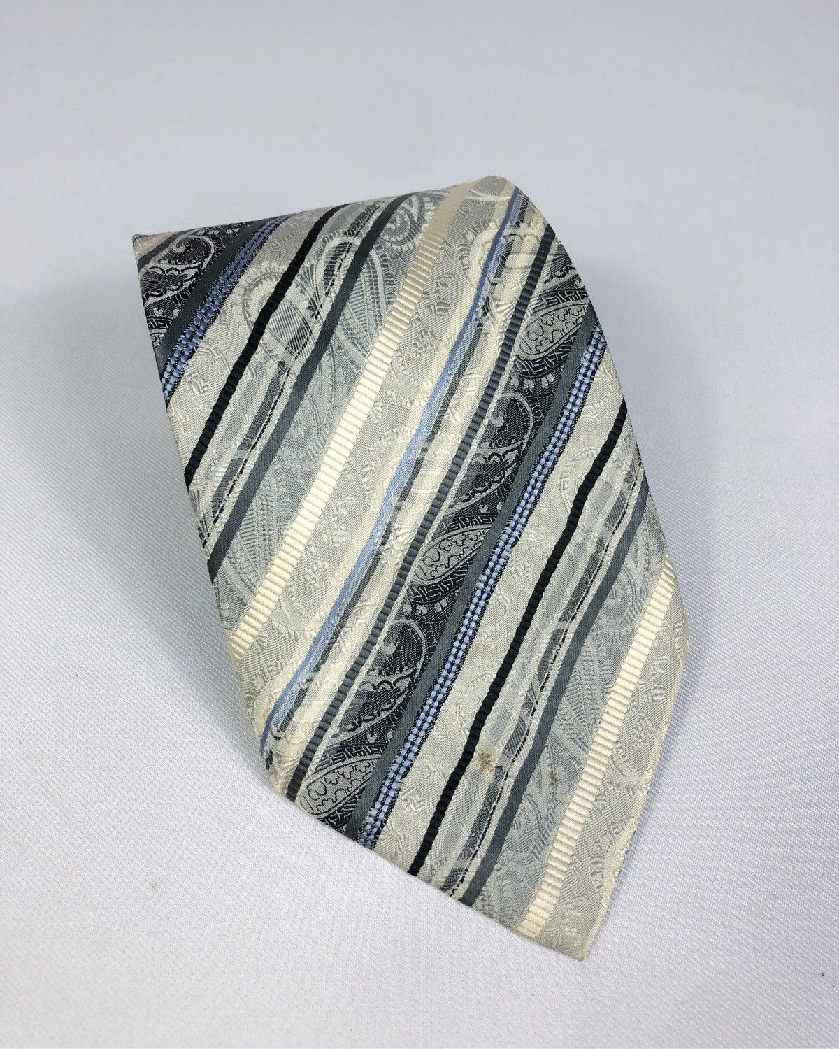 Balmain Rare Balmain Silk Tie Size ONE SIZE - 1 Thumbnail