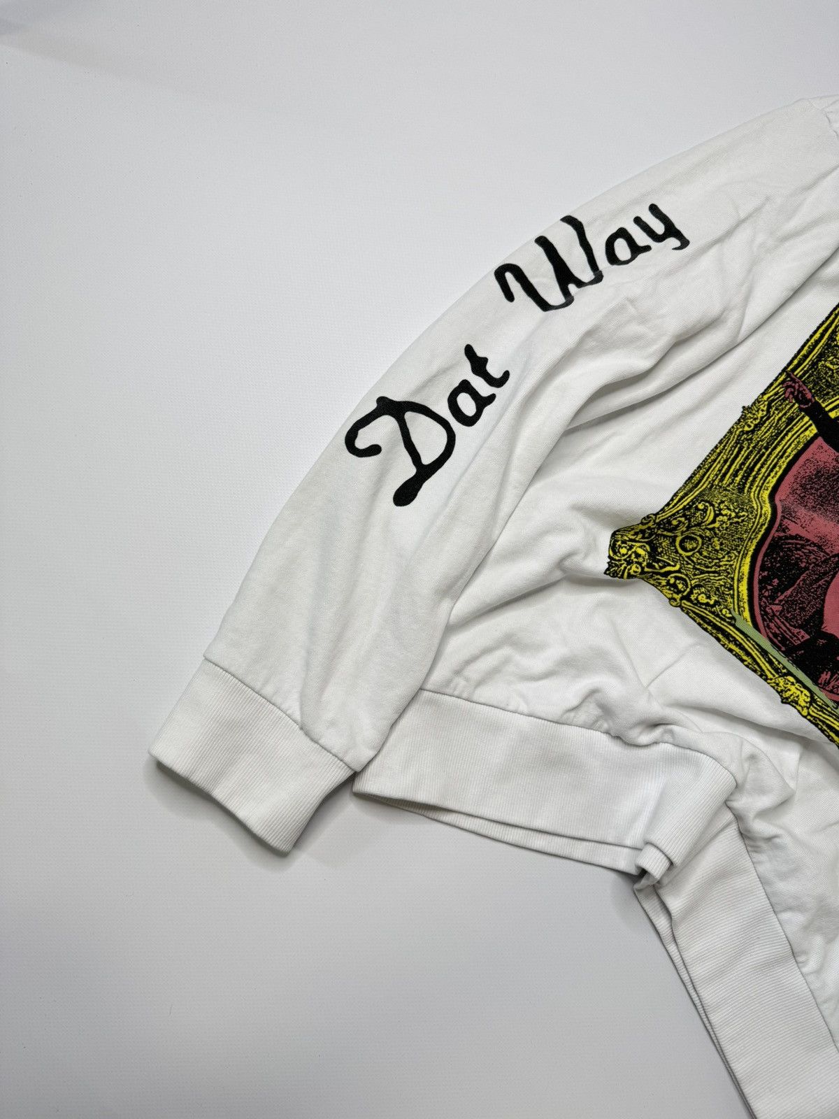 Migos Migos white Dat Way crewneck rap hip hop quavo offset y2k 4g Size US M / EU 48-50 / 2 - 2 Thumbnail