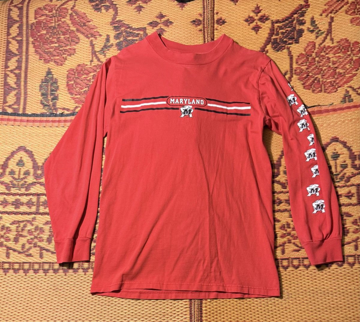 Other Vintage University of Maryland Longsleeve Shirt Size US S / EU 44-46 / 1 - 2 Thumbnail