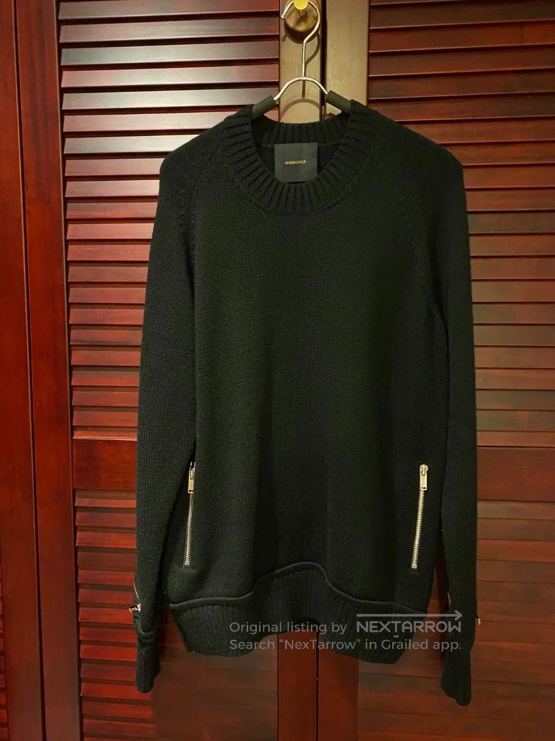 Undercover UNDER COVER Men's Black Sweater. Size US M / EU 48-50 / 2 - 1 Thumbnail