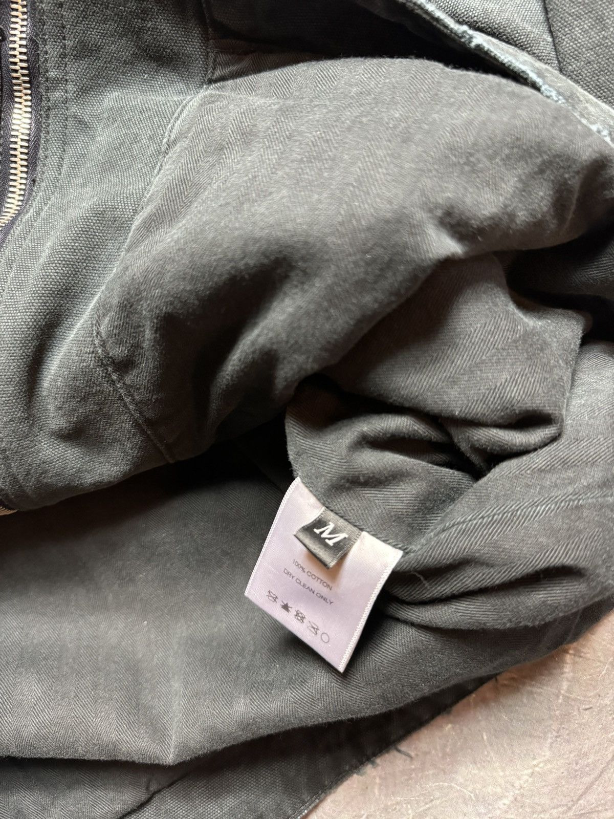 Enfants Riches Deprimes ENFANTS RICHES DÉPRIMÉS LOGO DISTRESSED WORK JACKET Size US M / EU 48-50 / 2 - 17 Thumbnail