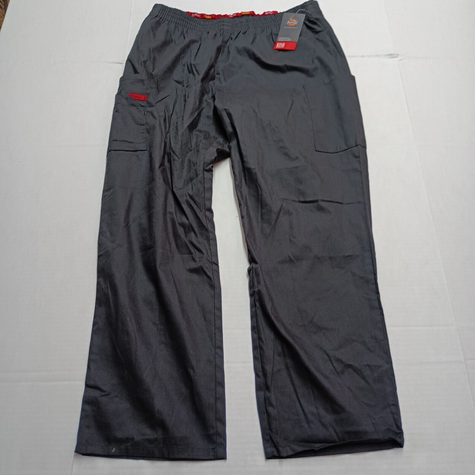 Dickies Black Dickies Scrubs EDS Pull On Pants Women's L Petite Size 30" / US 8 / IT 44 - 1 Thumbnail