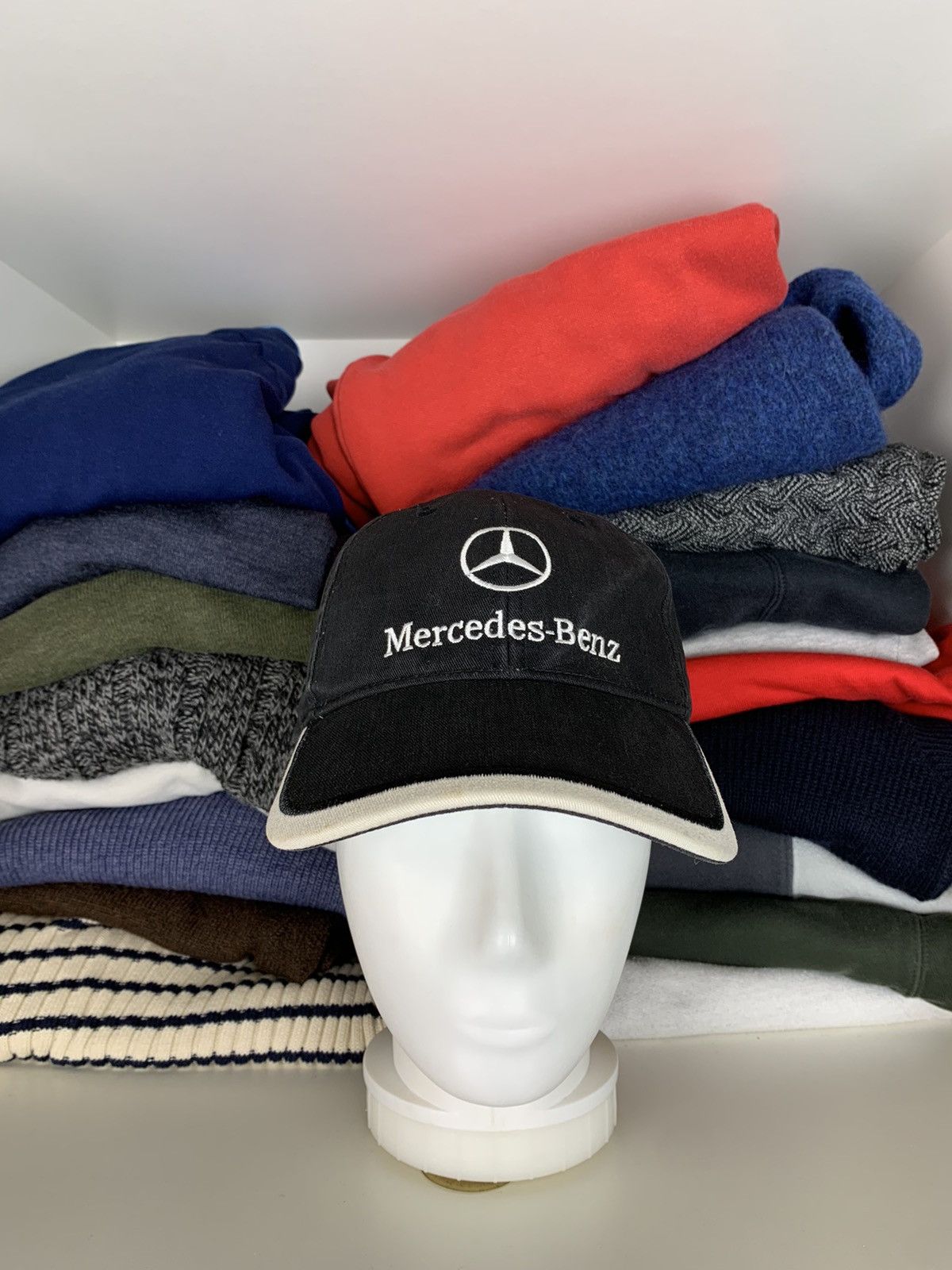 Mercedes-Benz Mercedes Benz Big Logo Cap Hat Size ONE SIZE - 1 Thumbnail