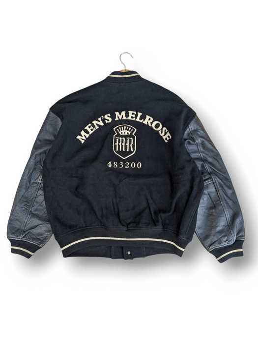 Varsity Vintage Men's Melrose Leather Sleeve Varsity Jacket | Grailed