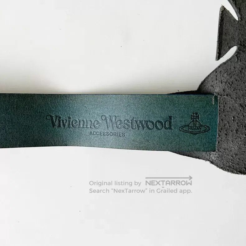 Vivienne Westwood Vivienne Westwood Saturn Heart Leather Belt Size ONE SIZE - 4 Thumbnail