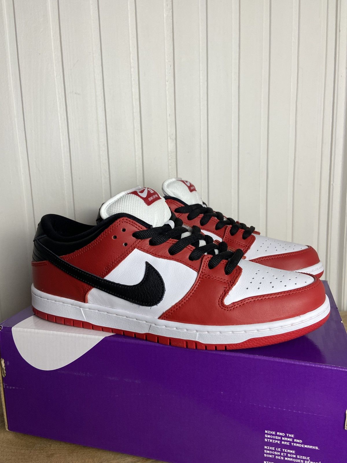 Nike New Nike SB Dunk Low Pro "J-Pack Chicago" Size 11,5US Size US 11.5 / EU 44-45 - 6 Thumbnail