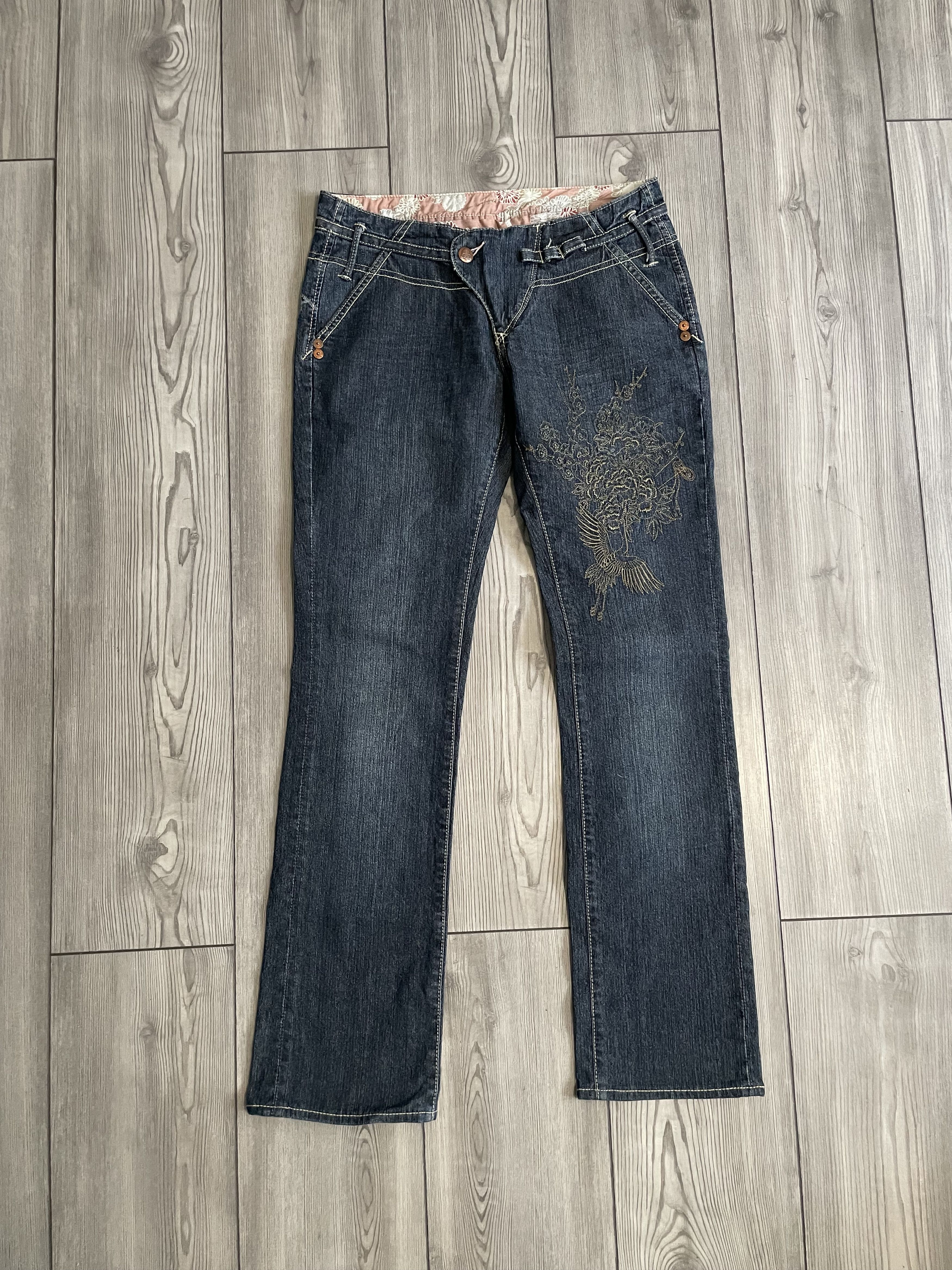 Other Y2K Evisu Jeans Size 26" / US 2 / IT 38 - 2 Thumbnail
