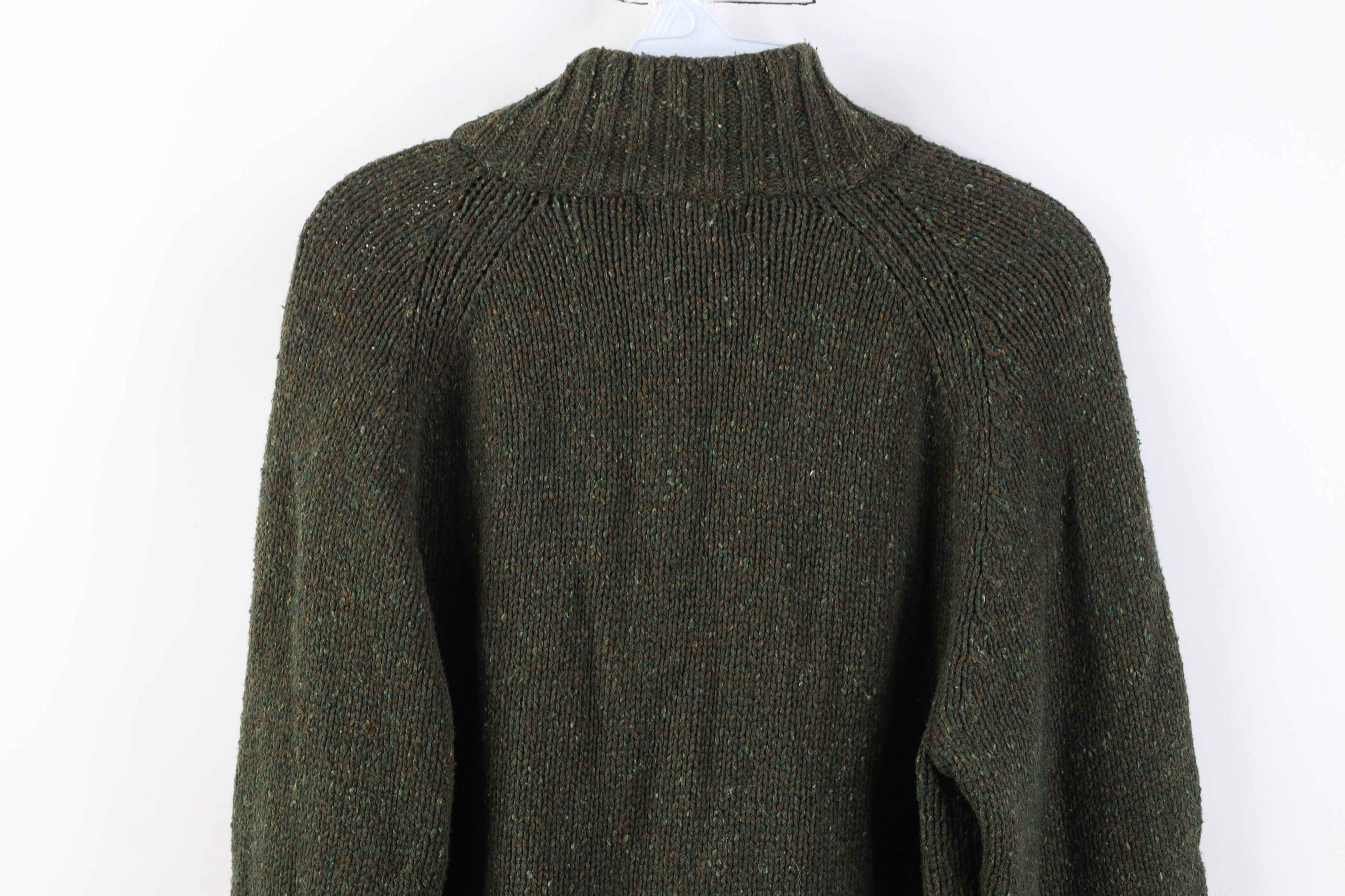Eddie Bauer Vintage Eddie Bauer Rainbow Fleck Knit Henley Sweater Size US S / EU 44-46 / 1 - 10 Thumbnail