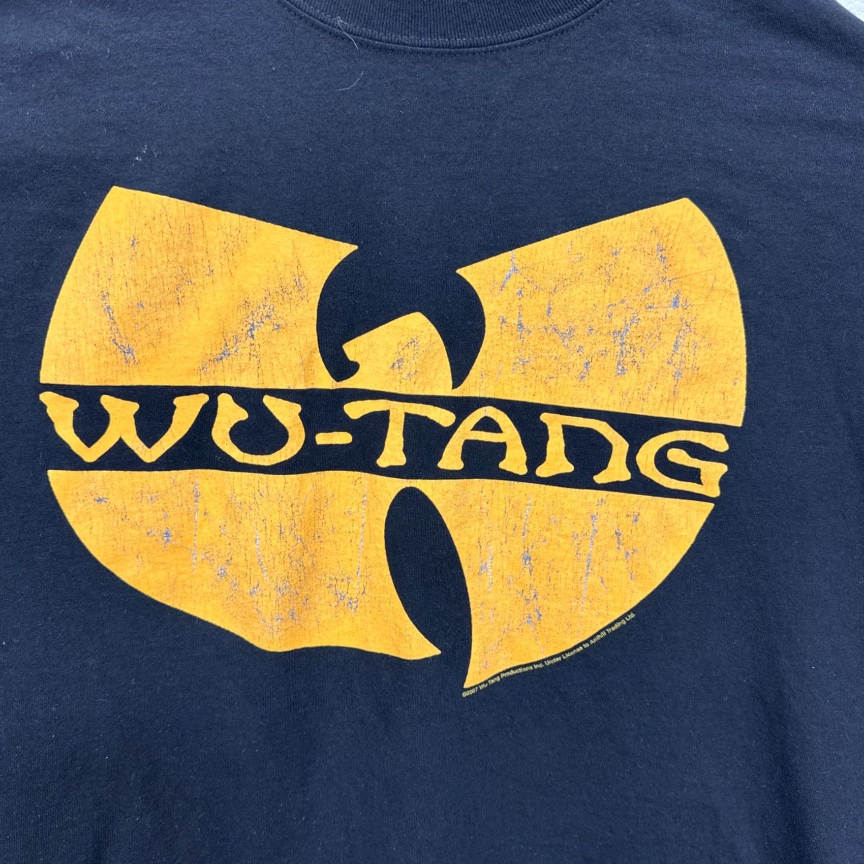 Anvil VINTAGE Wu Tang Clan T Shirt 3XL Rap Tee Method Tour Rage against the Machine Shirt Mens Black Cotton Crew Neck Short Sleeve Graphic Print 2000s Size US XXL / EU 58 / 5 - 2 Thumbnail