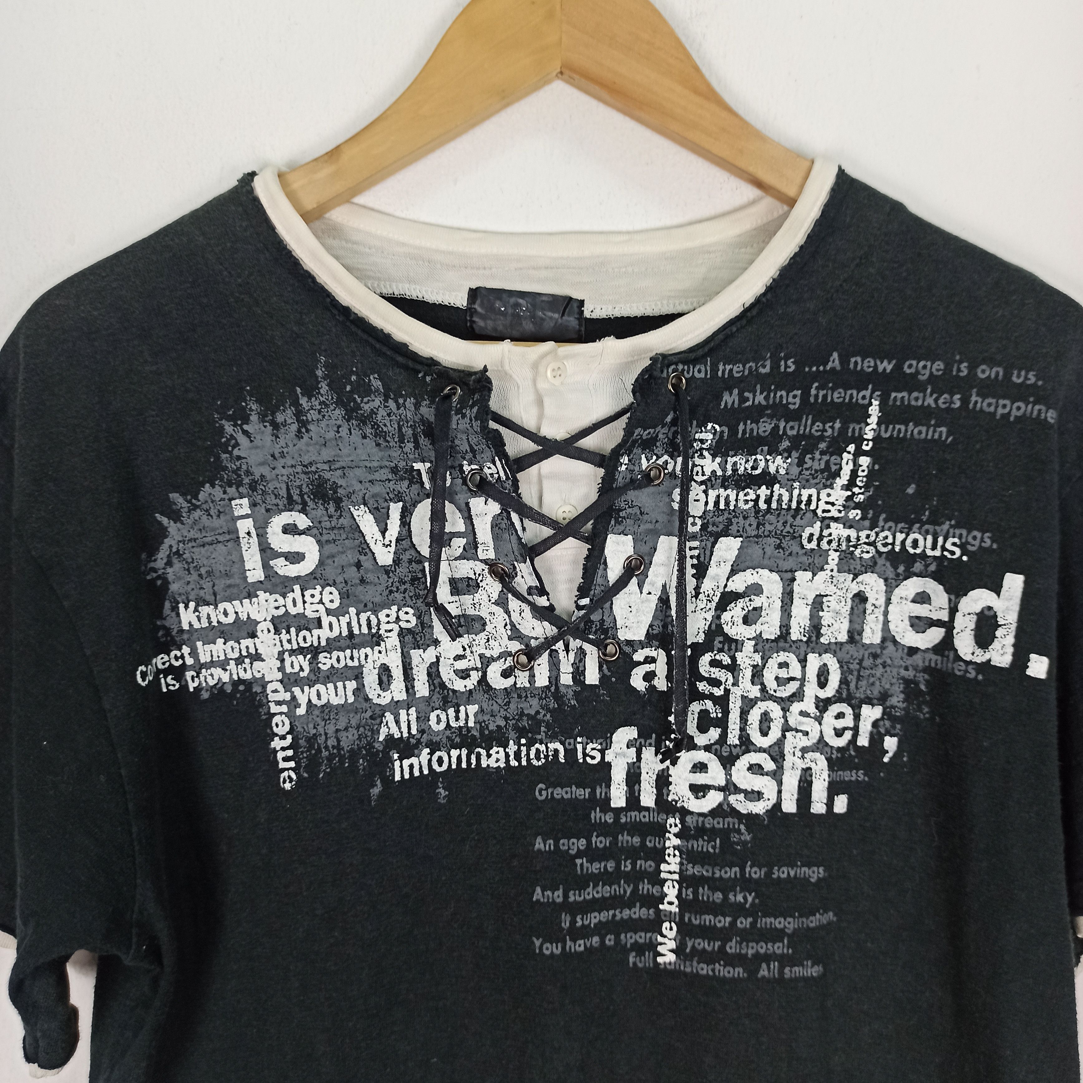 Seditionaries 💥Rare💥 Poem Japanese Brand LGB Style T-shirt Size US M / EU 48-50 / 2 - 2 Thumbnail