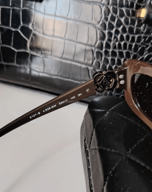 Chanel × Vintage CHANEL SUNGLASSES 5127-B LOGO ICONIC 4017 Mask RI967 Size ONE SIZE - 5 Thumbnail