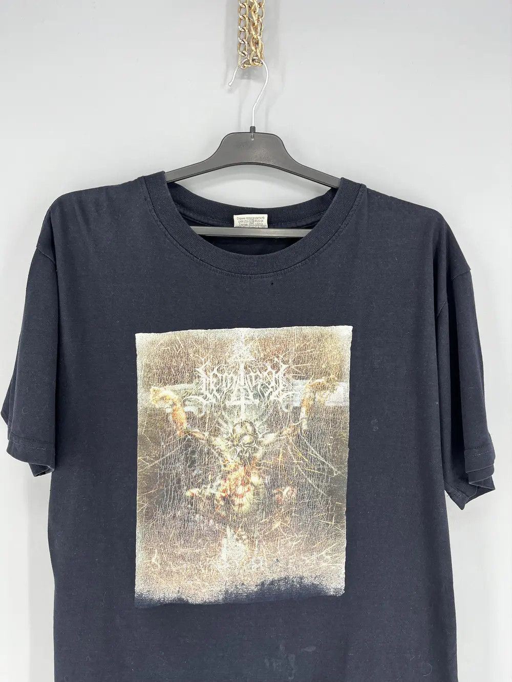 Vintage Vintage Y2K Tour Tee 90S Metal Rock Horror Face Size US XL / EU 56 / 4 - 5 Thumbnail