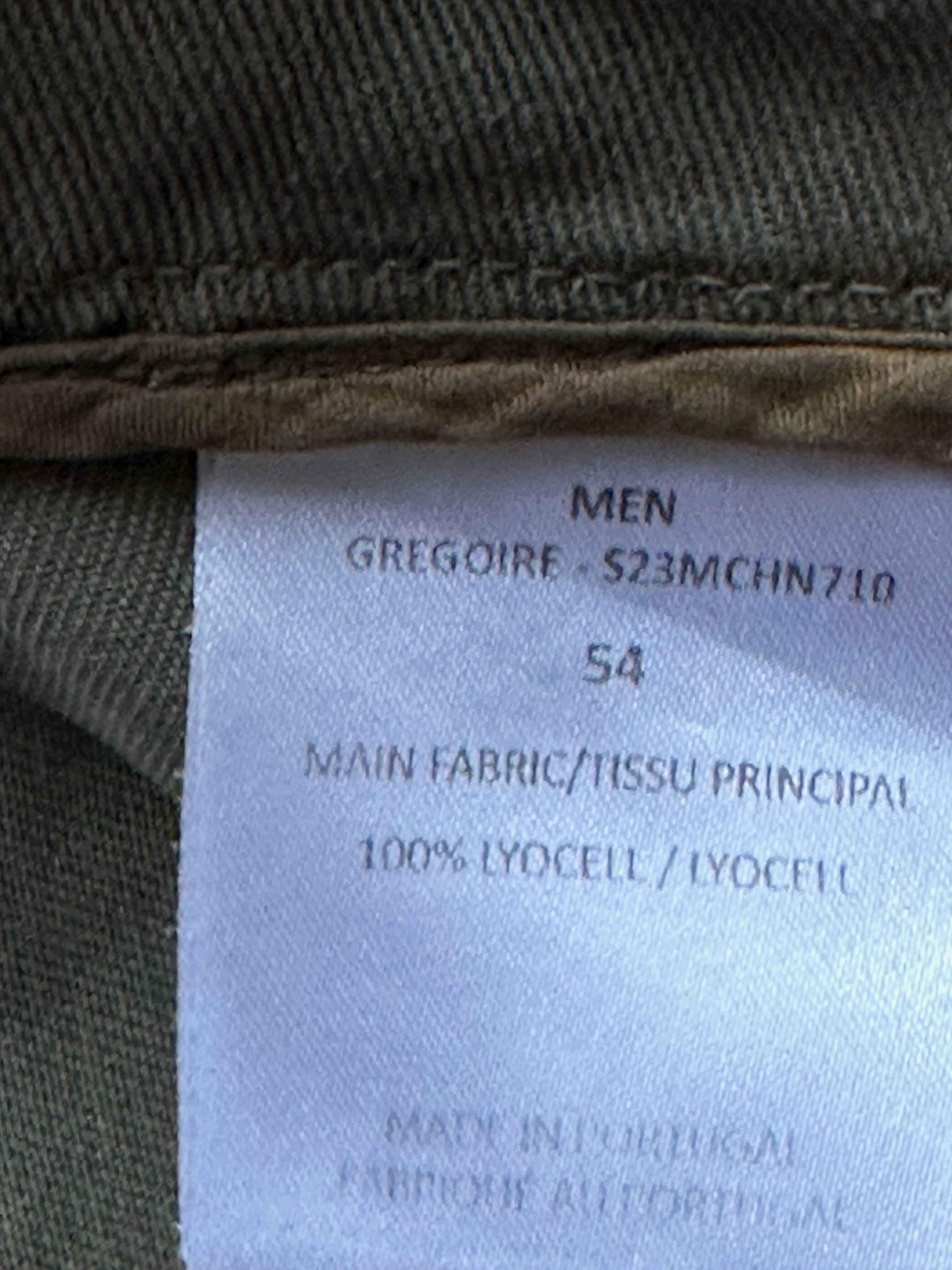 Officine Generale Officine Generale Gregoire Pants - Olive - Size 54 Size US 38 / EU 54 - 4 Thumbnail