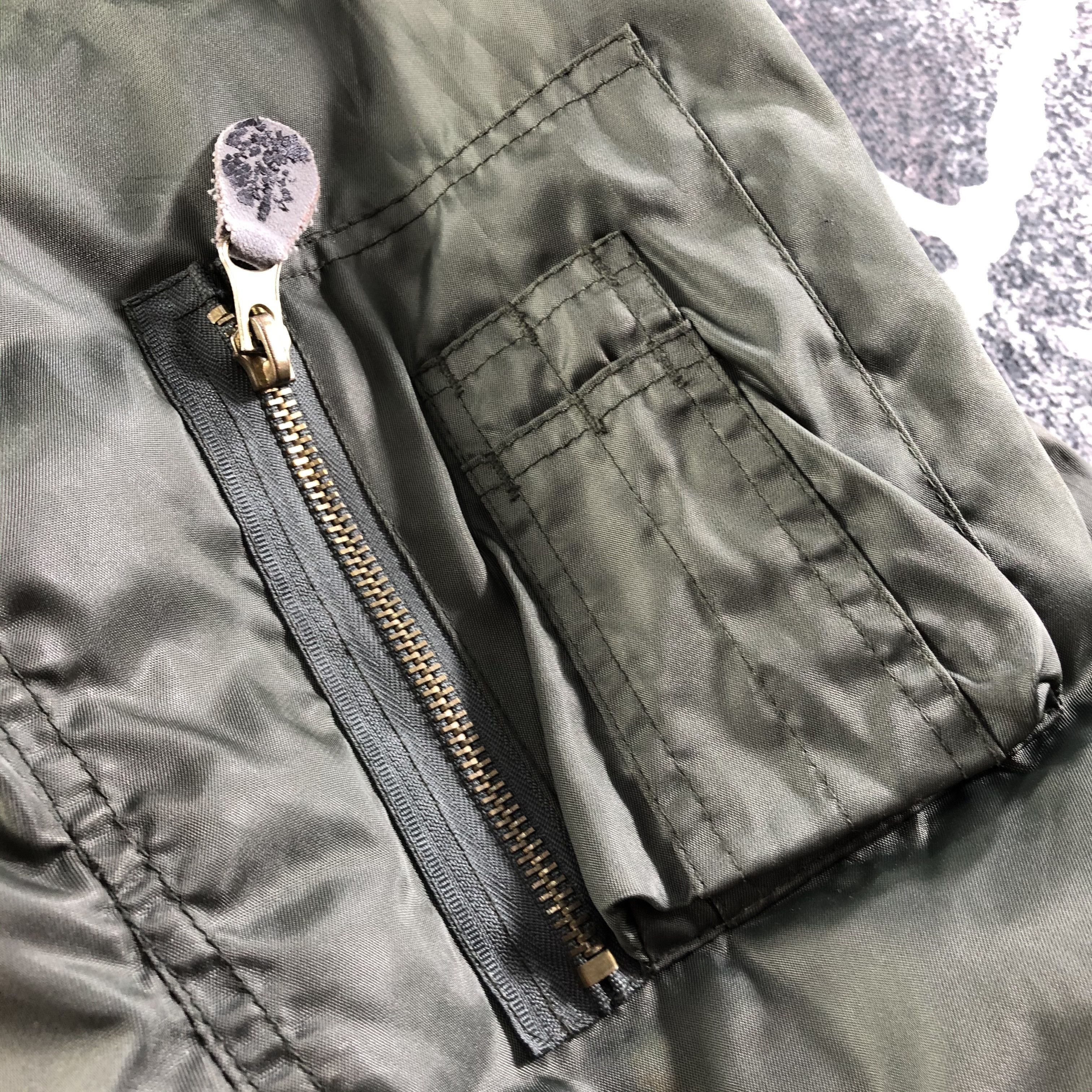 Vintage Vintage MA 1 Bomber Jacket Size US L / EU 52-54 / 3 - 5 Thumbnail