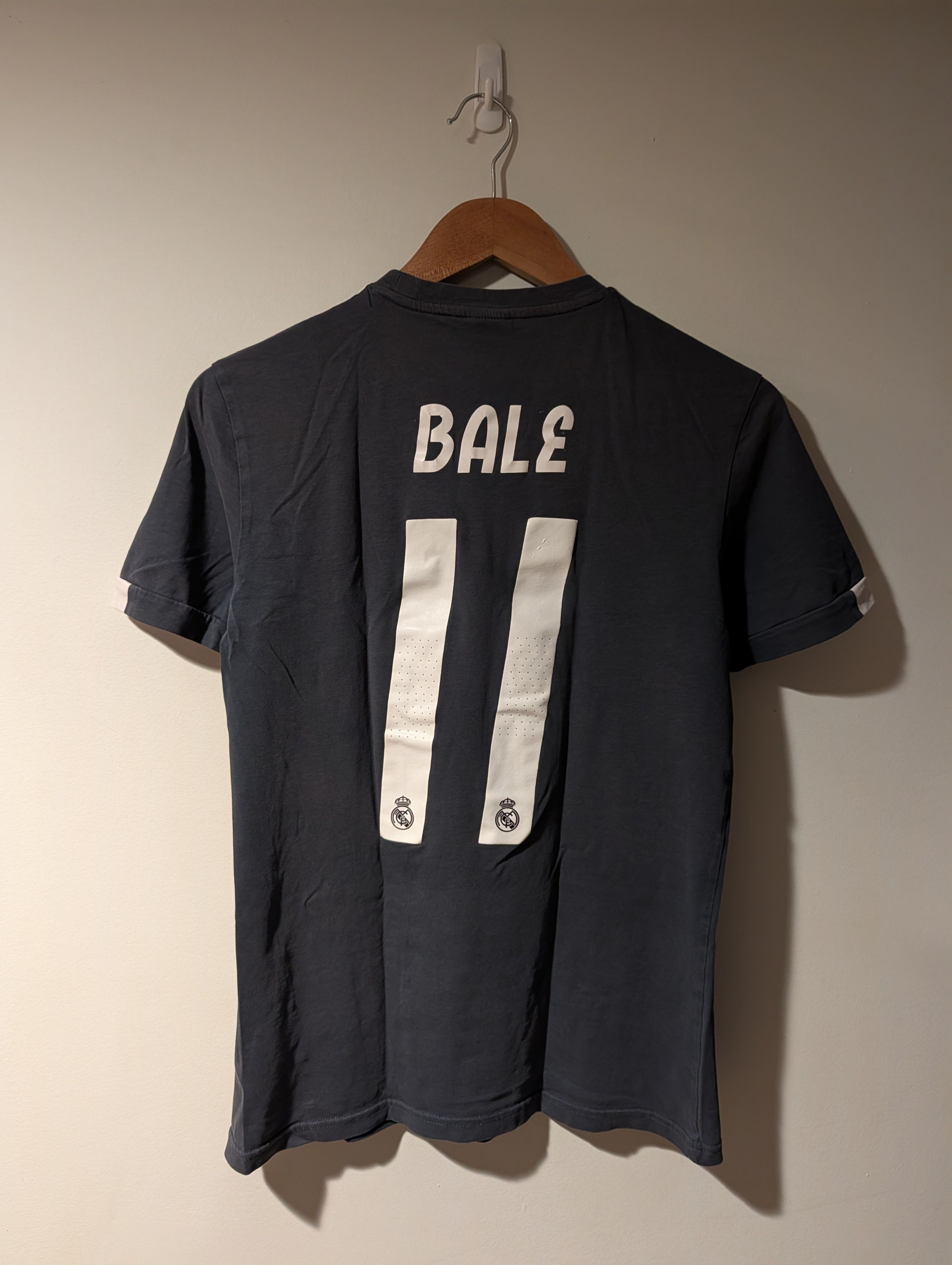 Adidas Bale Real Madrid Bale #11 Adidas Futbol Soccer Small Jersey Size US S / EU 44-46 / 1 - 1 Thumbnail