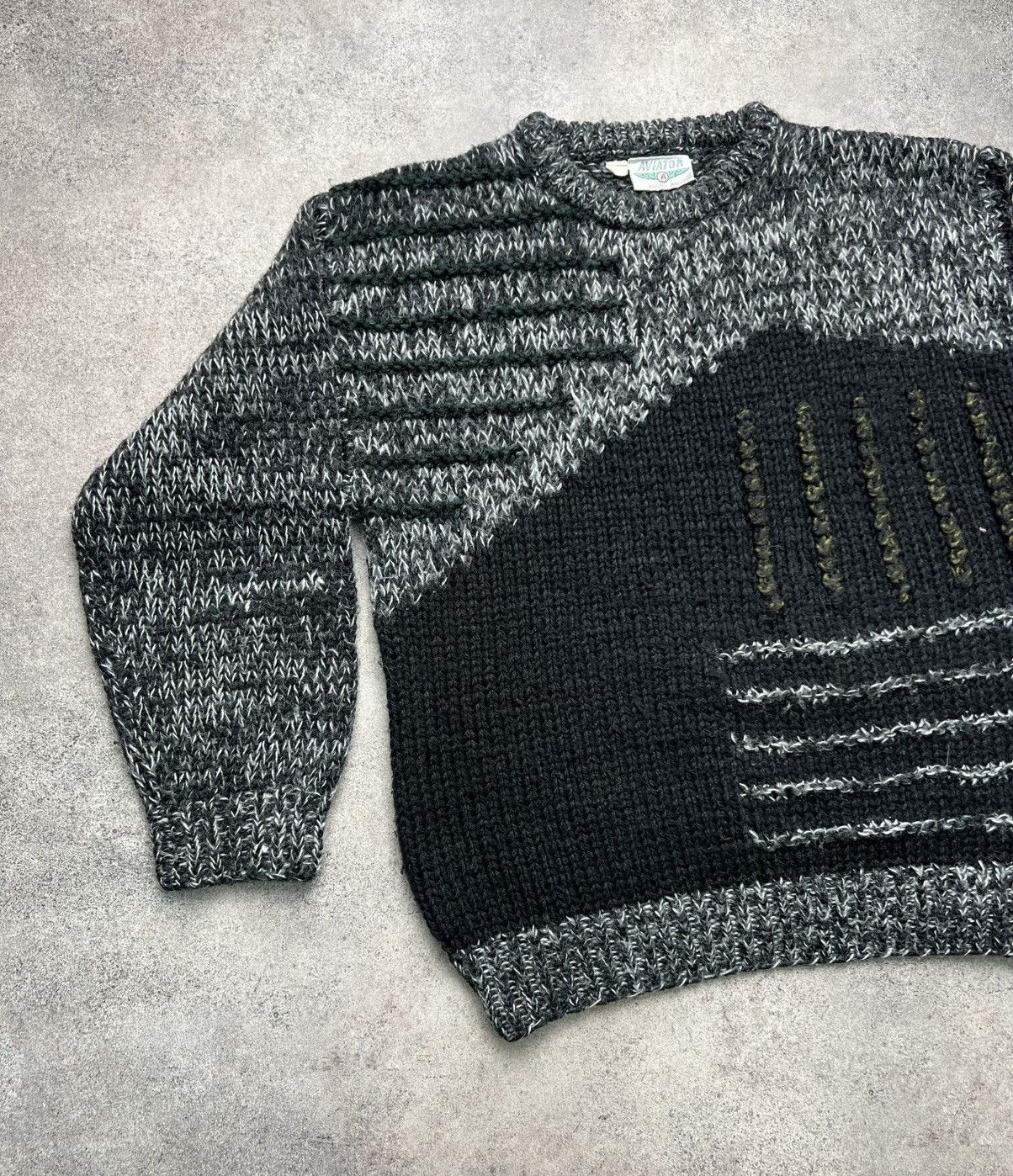 Vintage Aviator flying knit sweater Size US M / EU 48-50 / 2 - 3 Thumbnail