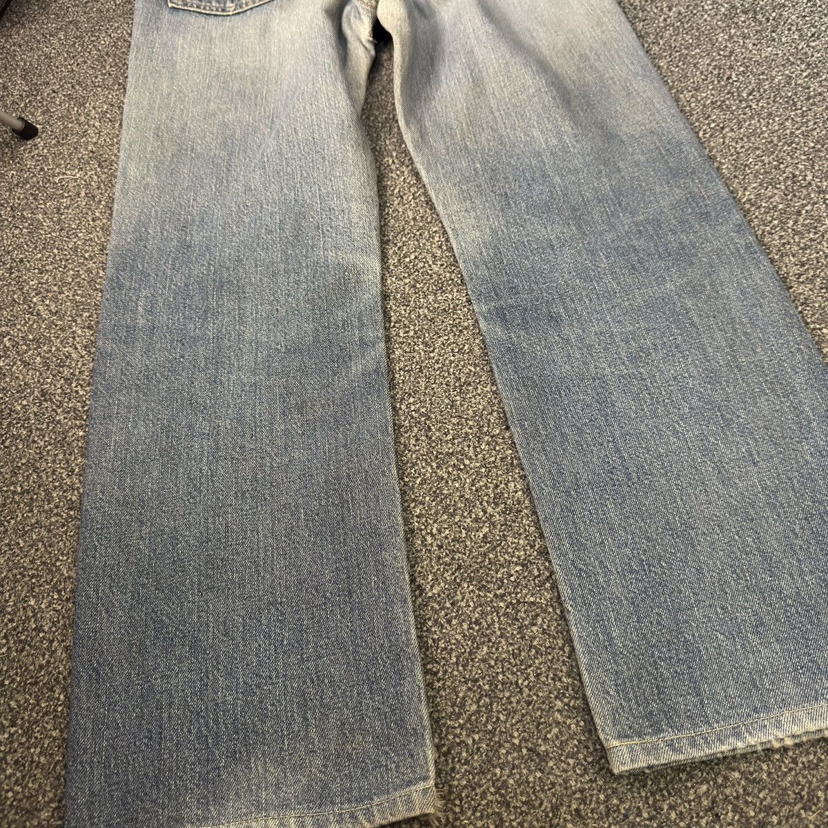 Japanese Brand Vintage Edwin 503 Regular Mid Wash Whiskering Denim Size US 29 - 10 Thumbnail