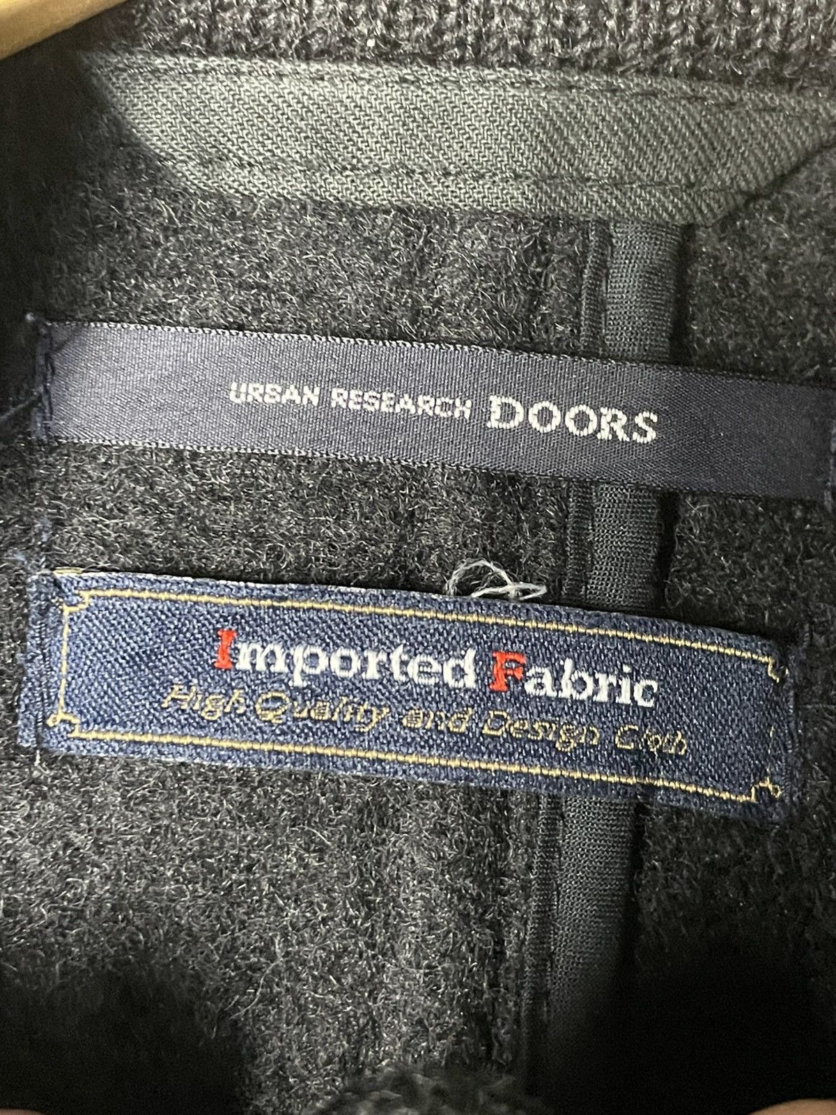 Japanese Brand × URBAN RESEARCH DOORS × Vintage Urban Research Doors Long Wool Coat (73) Size US XS / EU 42 / 0 - 11 Thumbnail