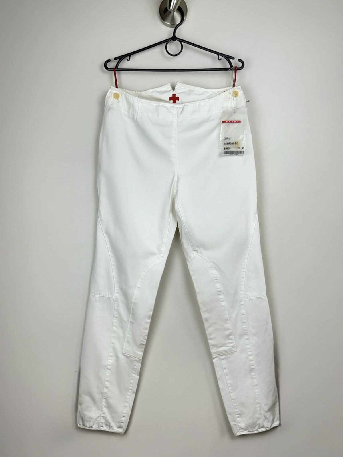 Prada Rare vintage pants Prada Red Tab 00s original item Size 28" / US 6 / IT 42 - 1 Thumbnail