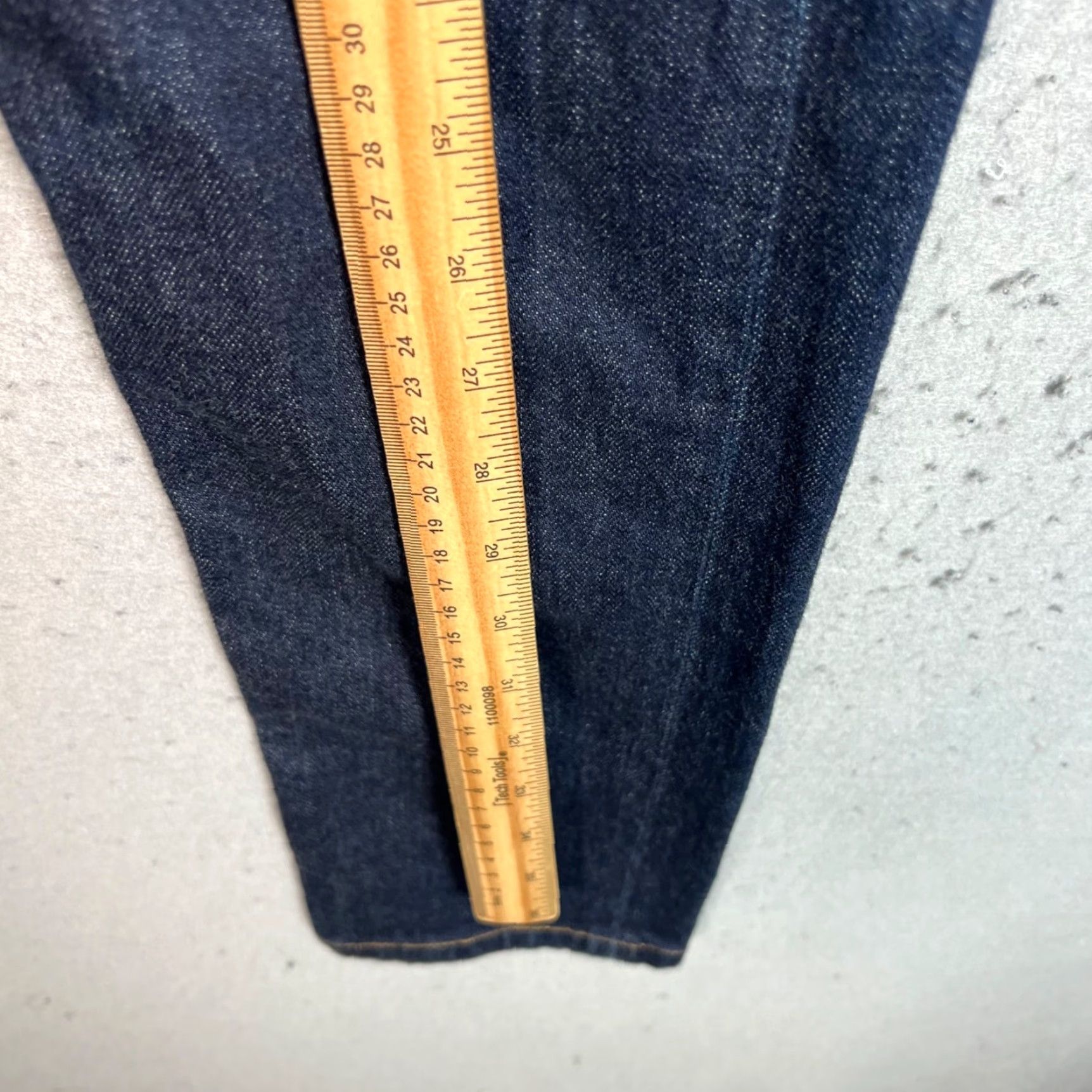 Rag & Bone rag & bone Womens Jeans Skinny Standard Issue Raw Denim Blue Size 31 Size 24" / US 00 / IT 34 - 7 Thumbnail