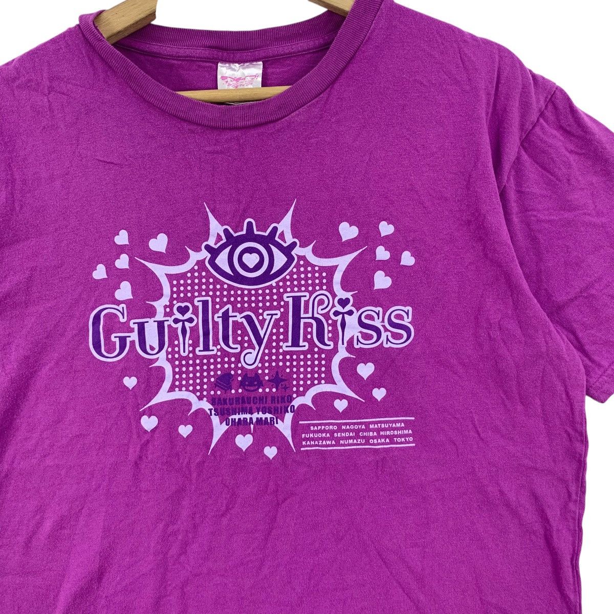 Vintage SCHOOL IDOL PROJECT 2017 Guilty Kiss Riko Yoshiko Tee Shirt Size US M / EU 48-50 / 2 - 4 Thumbnail