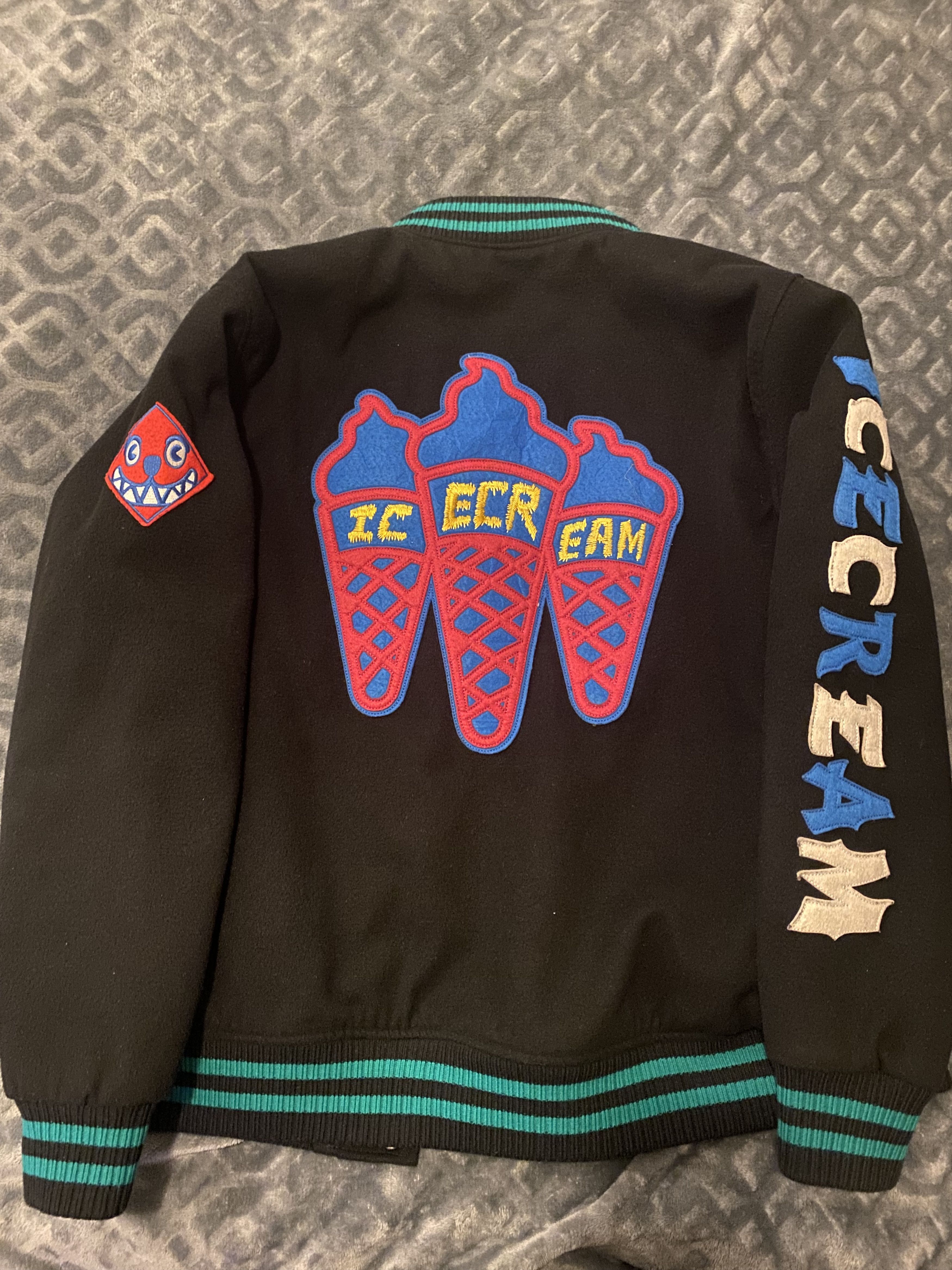 Icecream ICECREAM Men's Black and Blue Jacket Size US XL / EU 56 / 4 - 3 Thumbnail