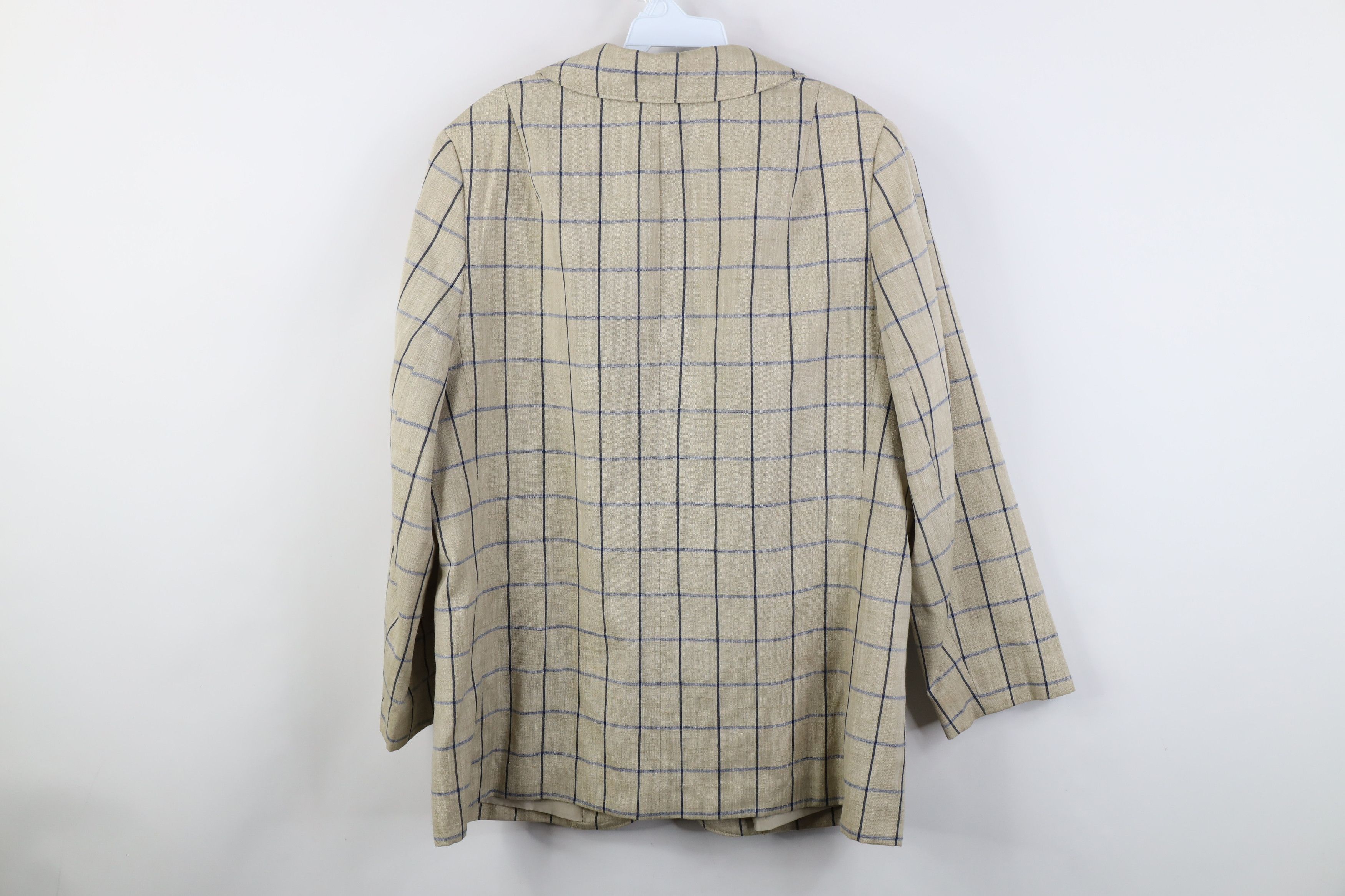 Pendleton Vintage 90s Pendleton Suit Coat Blazer Jacket Plaid USA Size XXL / US 16-18 / IT 52-54 - 10 Thumbnail