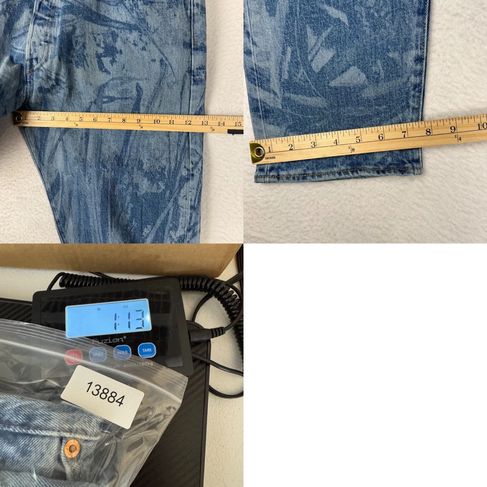 Levi's VINTAGE Levi's 501 Jeans 38x32 Distressed Blue Cotton Denim Regular Straight Men Size US 38 / EU 54 - 9 Thumbnail